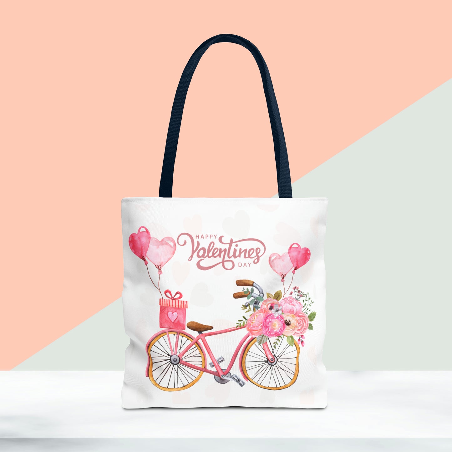 Happy Valentines Day Tote Bag