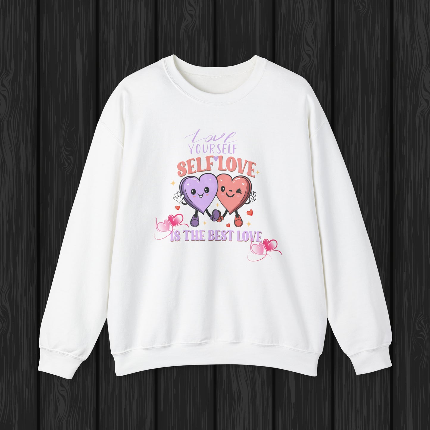 Happy valentines day Unisex Heavy Blend™ Crewneck Sweatshirt
