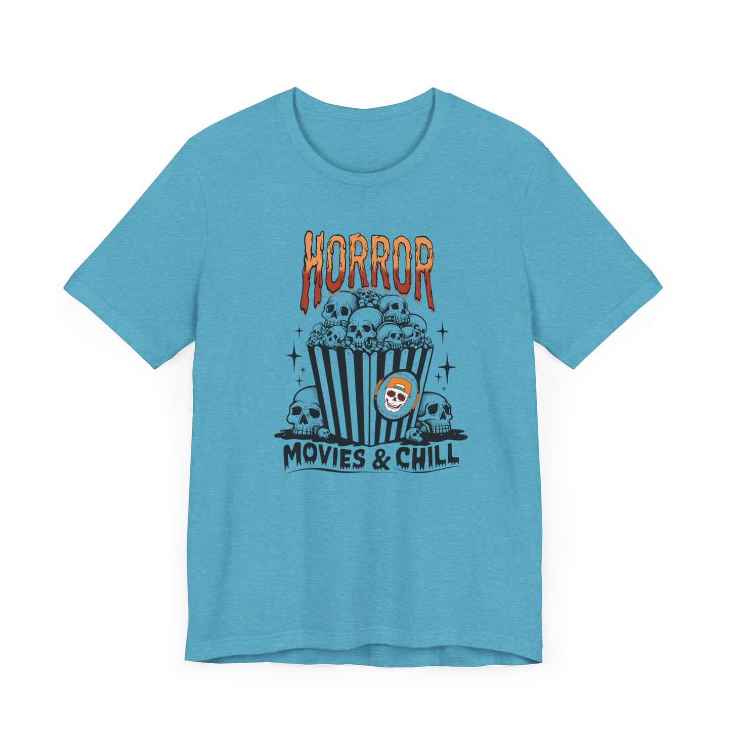 Horror Movies & Chill T-shirt, Happy Halloween T-shirt, Trick Or Treat T-shirt, Halloween T-shirt, Cool Halloween T-shirt, Spooky T-shirt,