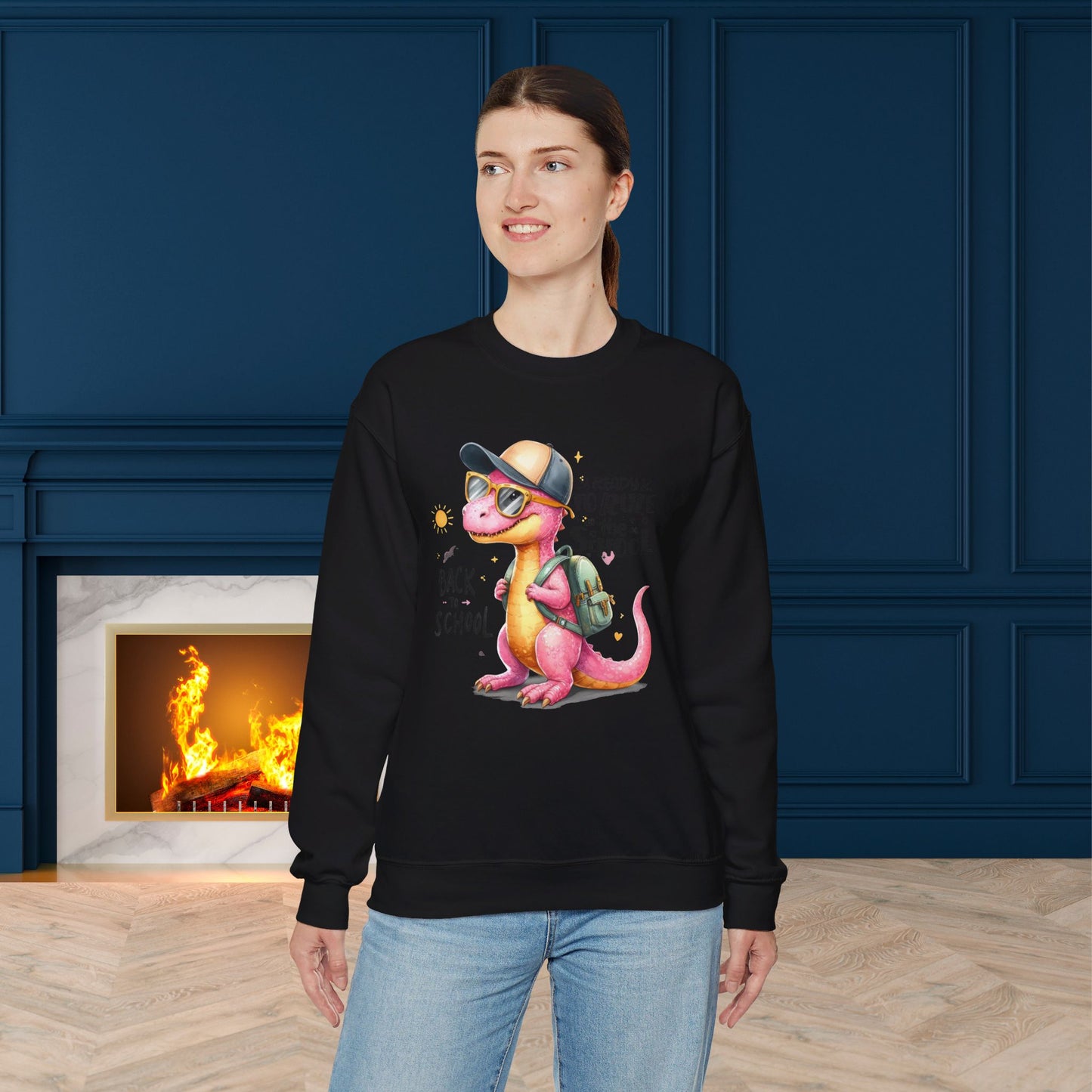 Back To school unisex heavy blend crewneck sweatshirt, We Love Teachers Sweatshirt,Teacher Back To school Sweatshirt. First Day Vibes Sweatshirt.