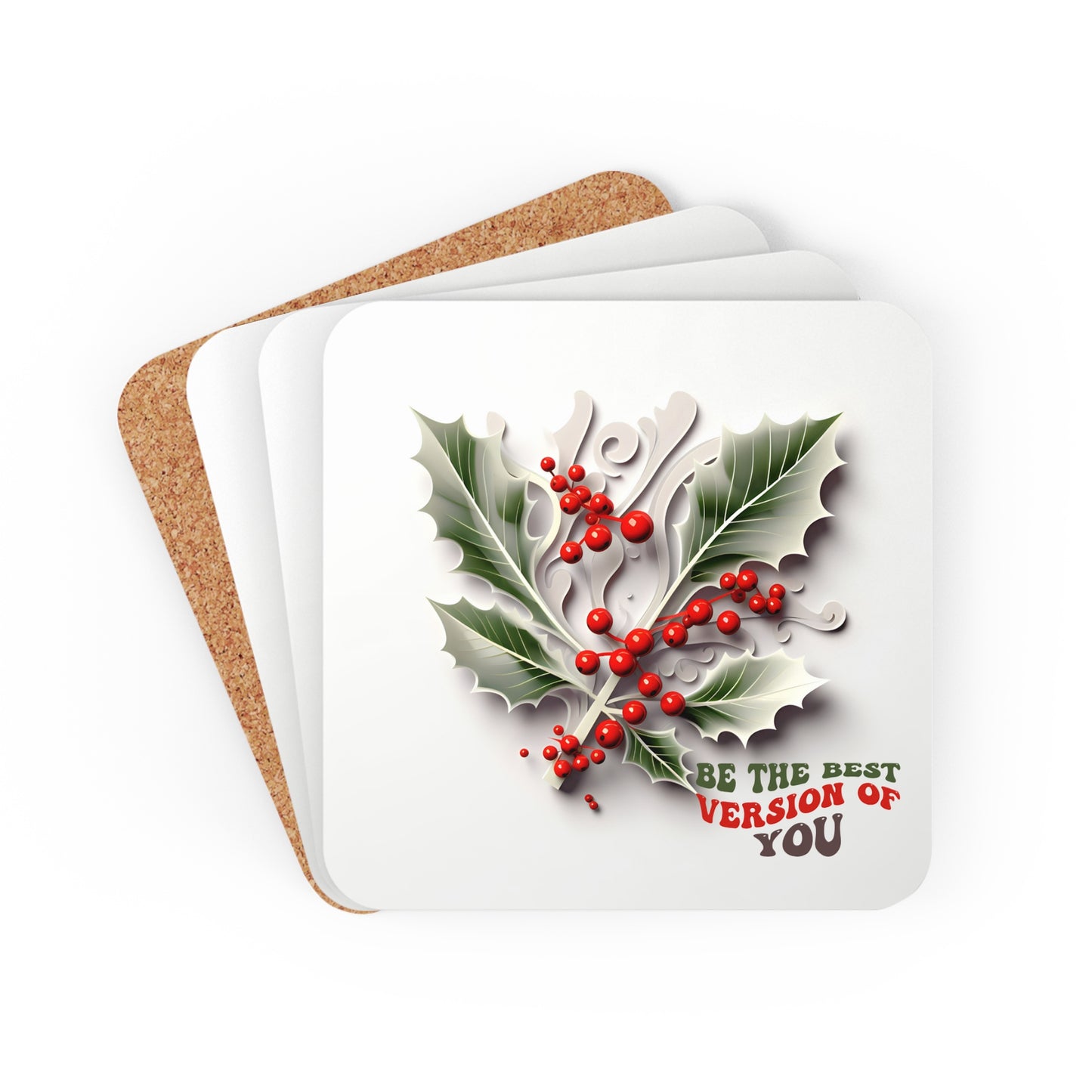 Corkwood Coaster Set