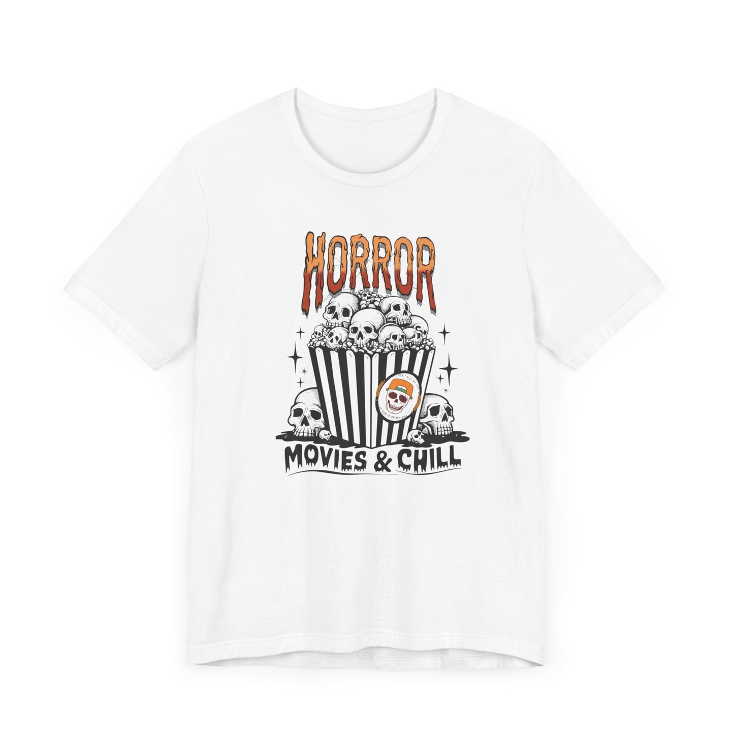 Horror Movies & Chill T-shirt, Happy Halloween T-shirt, Trick Or Treat T-shirt, Halloween T-shirt, Cool Halloween T-shirt, Spooky T-shirt,