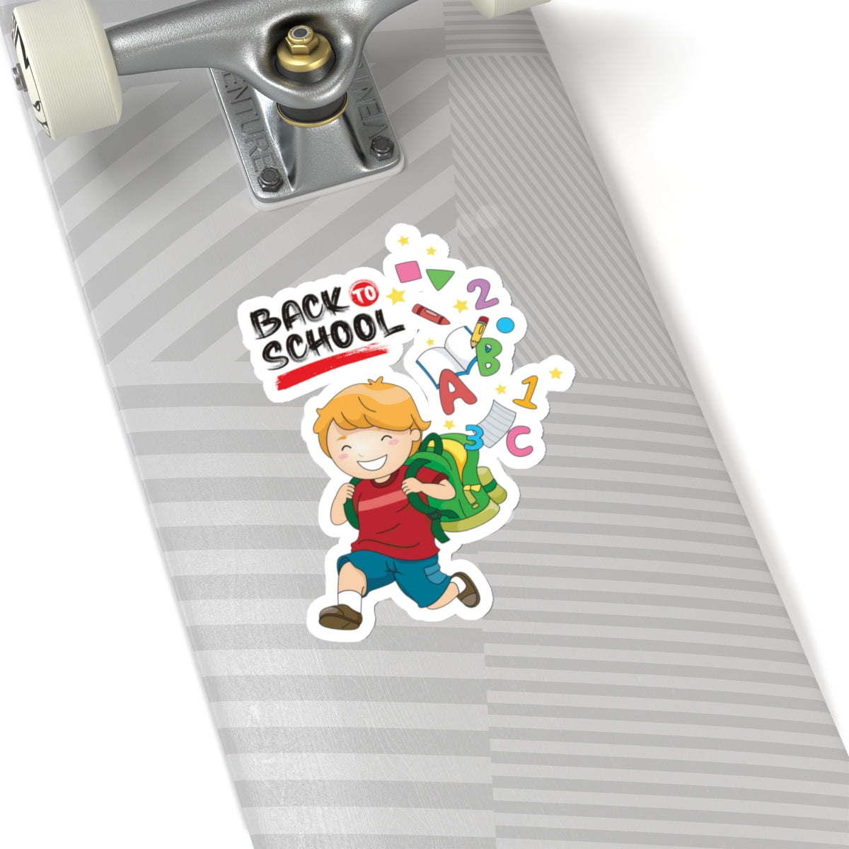 Back To School Kiss-Cut Stickers, First Grade Squad Kiss-Cut Stickers, Gift for First graders, Ready for School, Back to Learning.