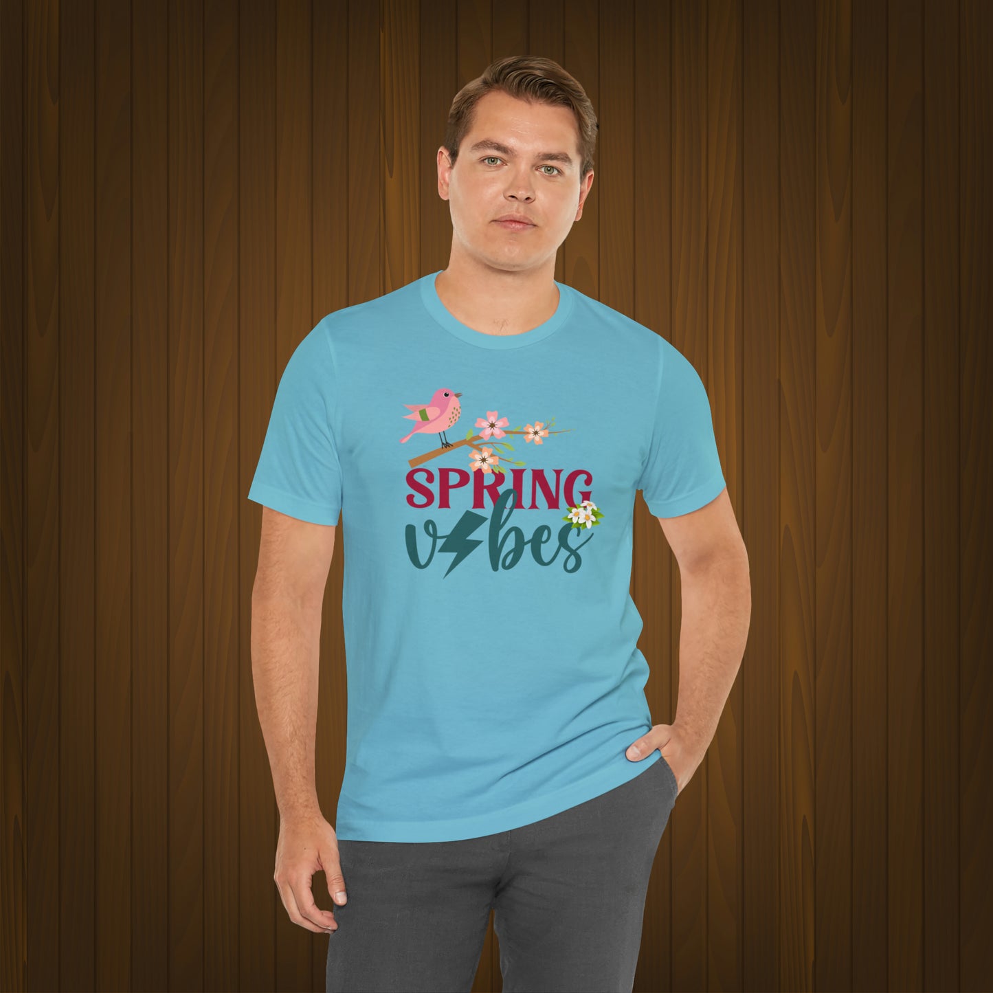 Spring Unisex T-shirt, Spring Vibes Trendy Shirt.