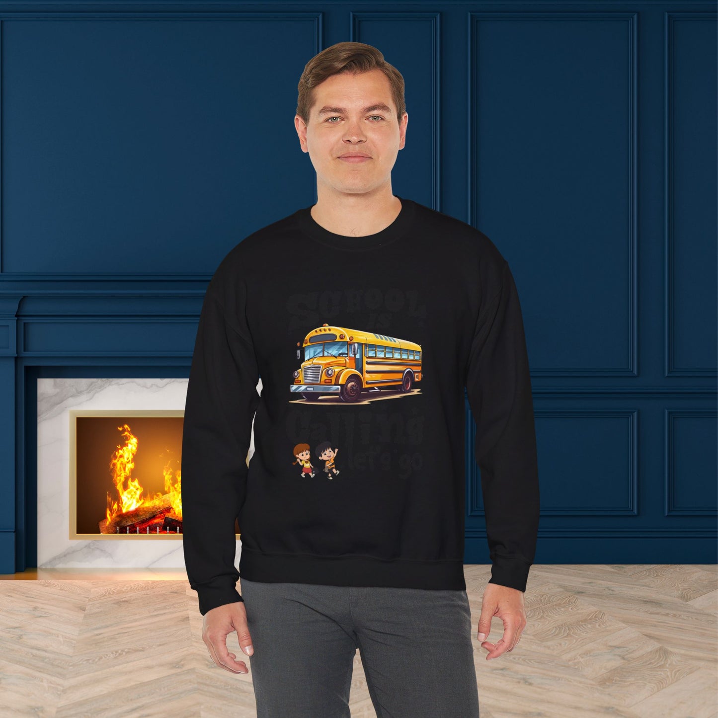 Back To school unisex heavy blend crewneck sweatshirt, We Love Teachers Sweatshirt,Teacher Back To school Sweatshirt. First Day Vibes Sweatshirt.