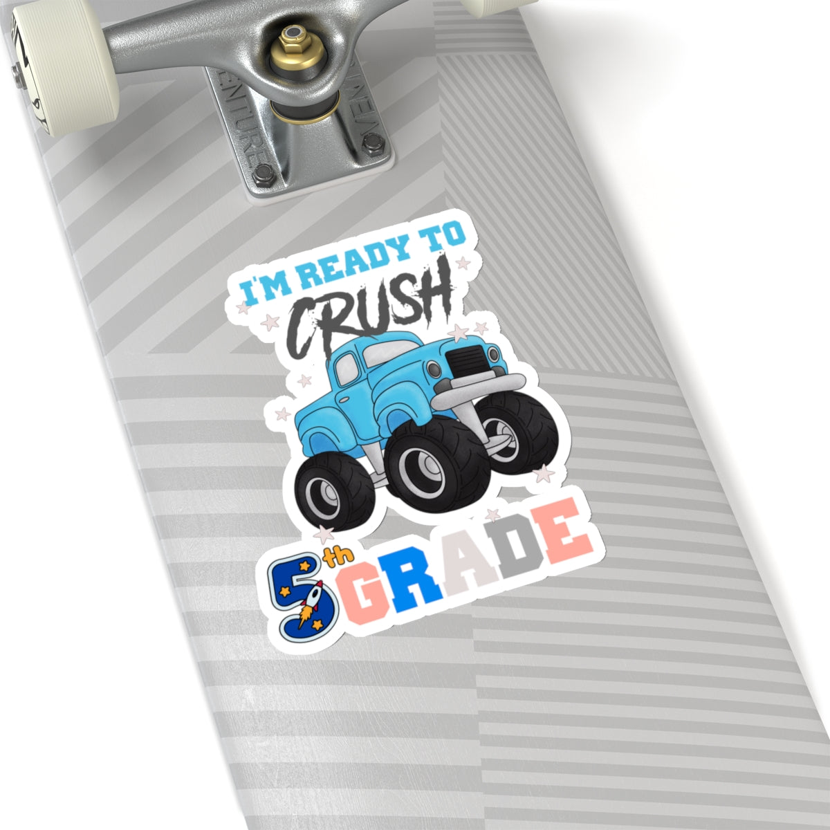 Back To School Kiss-Cut Stickers, First Grade Squad Kiss-Cut Stickers, Gift for First graders, Ready for School, Back to Learning.