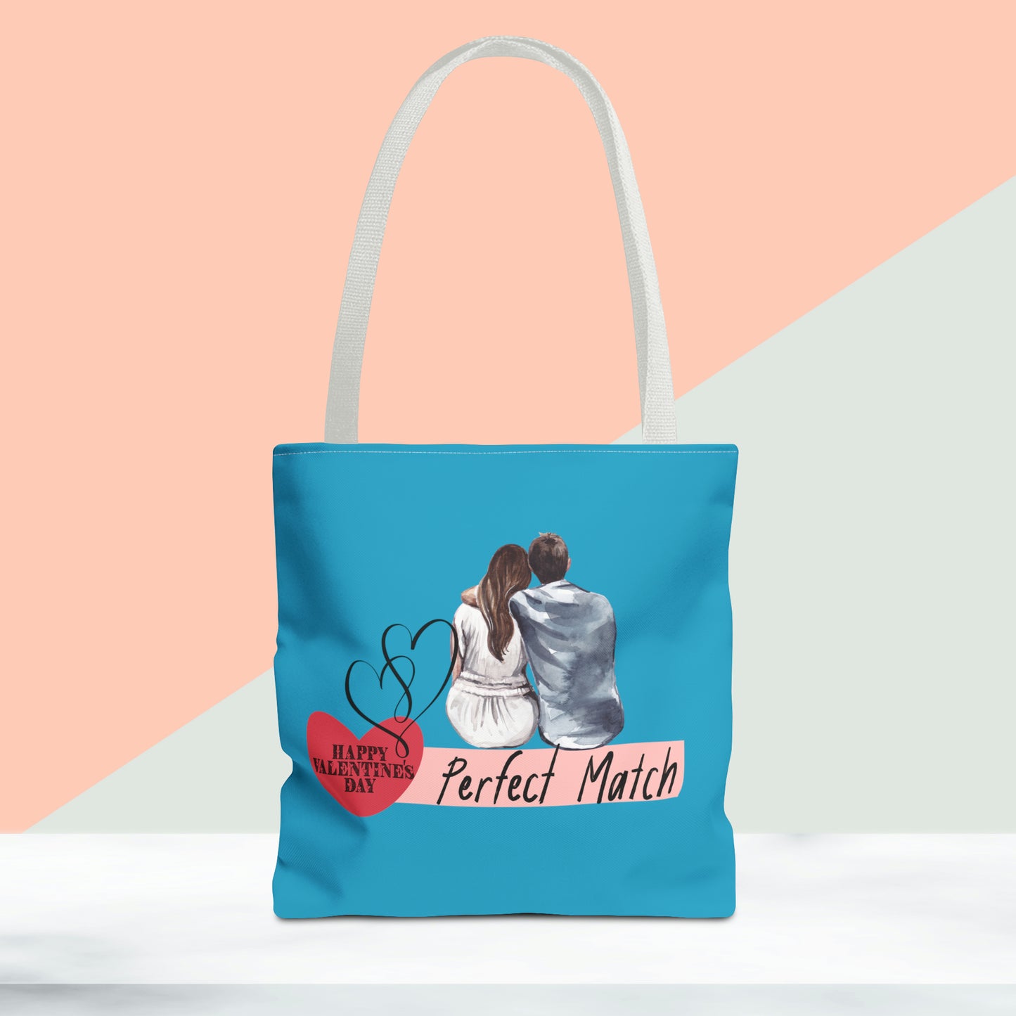 Happy Valentines Day Tote Bag