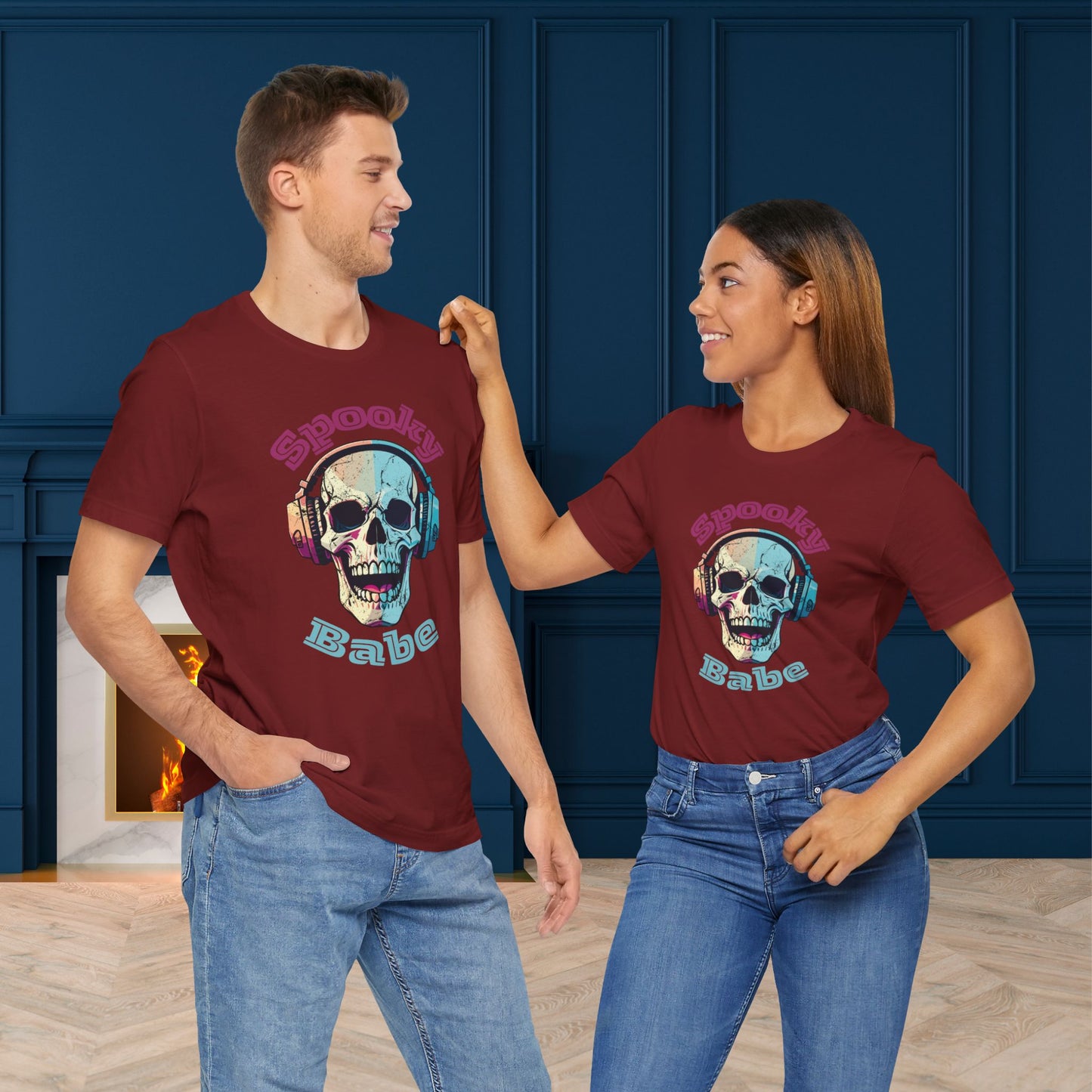 Spooky Babe Halloween T-shirt, Happy Halloween T-shirt, Trick Or Treat T-shirt, Halloween T-shirt, Cool Halloween T-shirt, Spooky T-shirt,
