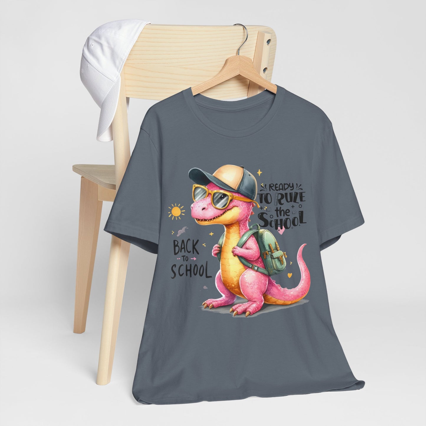 Ready To Rule The School T-shirt, Back To School T-Shirt, Teacher Back To school unisex jersey short sleeve.First Day Vibes T-Shirt.