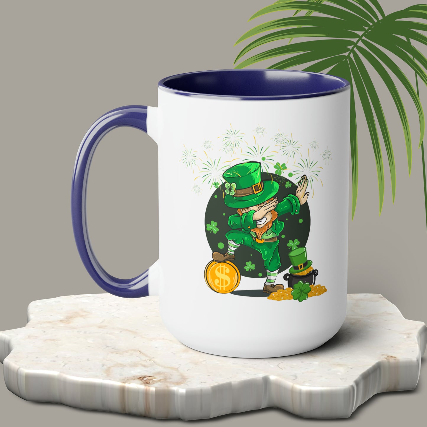 St Patrick's Day two-Tone Coffee Mugs, 15oz