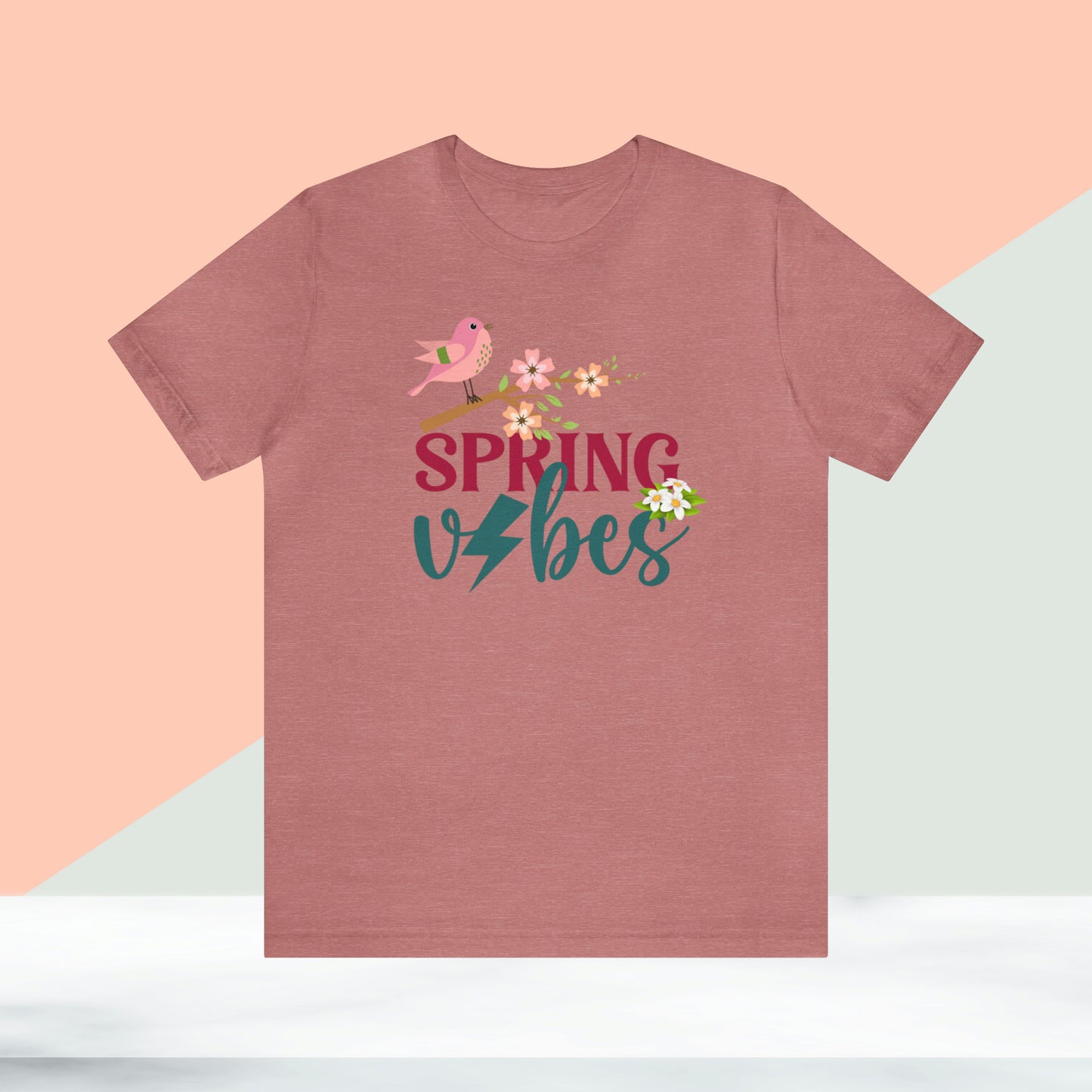 Spring Unisex T-shirt, Spring Vibes Trendy Shirt.