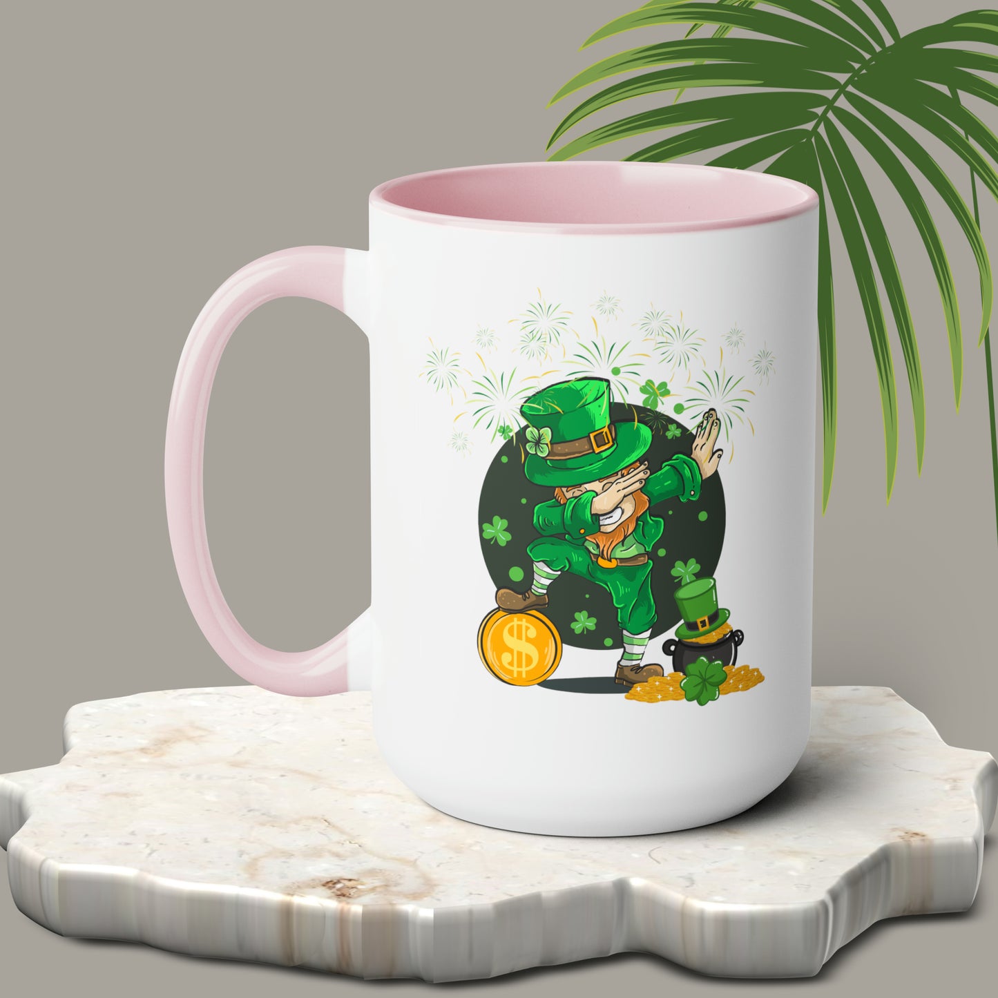 St Patrick's Day two-Tone Coffee Mugs, 15oz