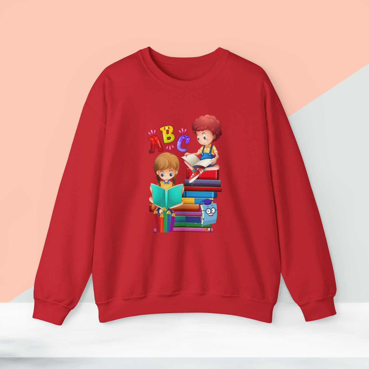 We Love Teachers Sweatshirt, Back To school unisex heavy blend crewneck sweatshirt, Teacher Back To school Sweatshirt. First Day Vibes Sweatshirt.