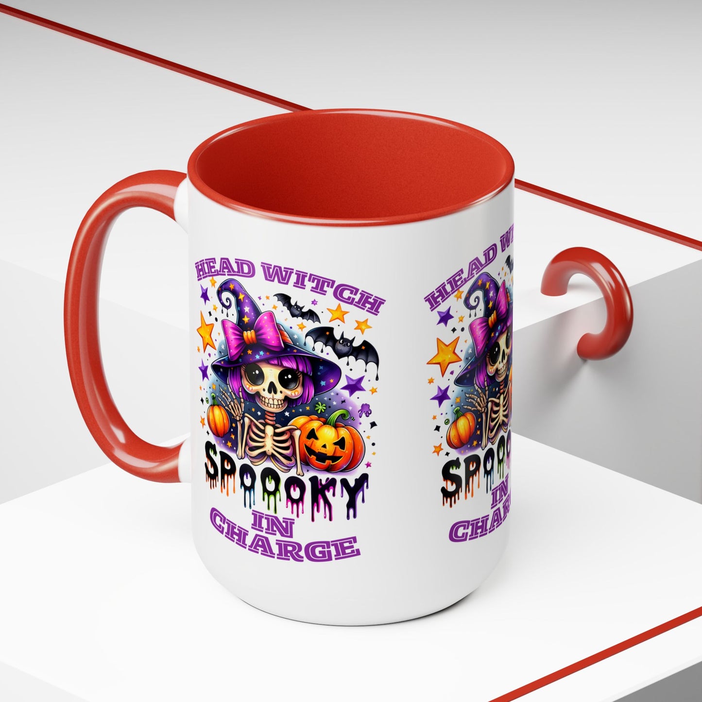 Head Witch In Charge Halloween Coffee Mug, Let's Go Halloween Coffee Mug, Trick or Treat Halloween Coffee Mug, Cute Skeleton Coffee Mug, Spooky Season Halloween Coffee Mug.