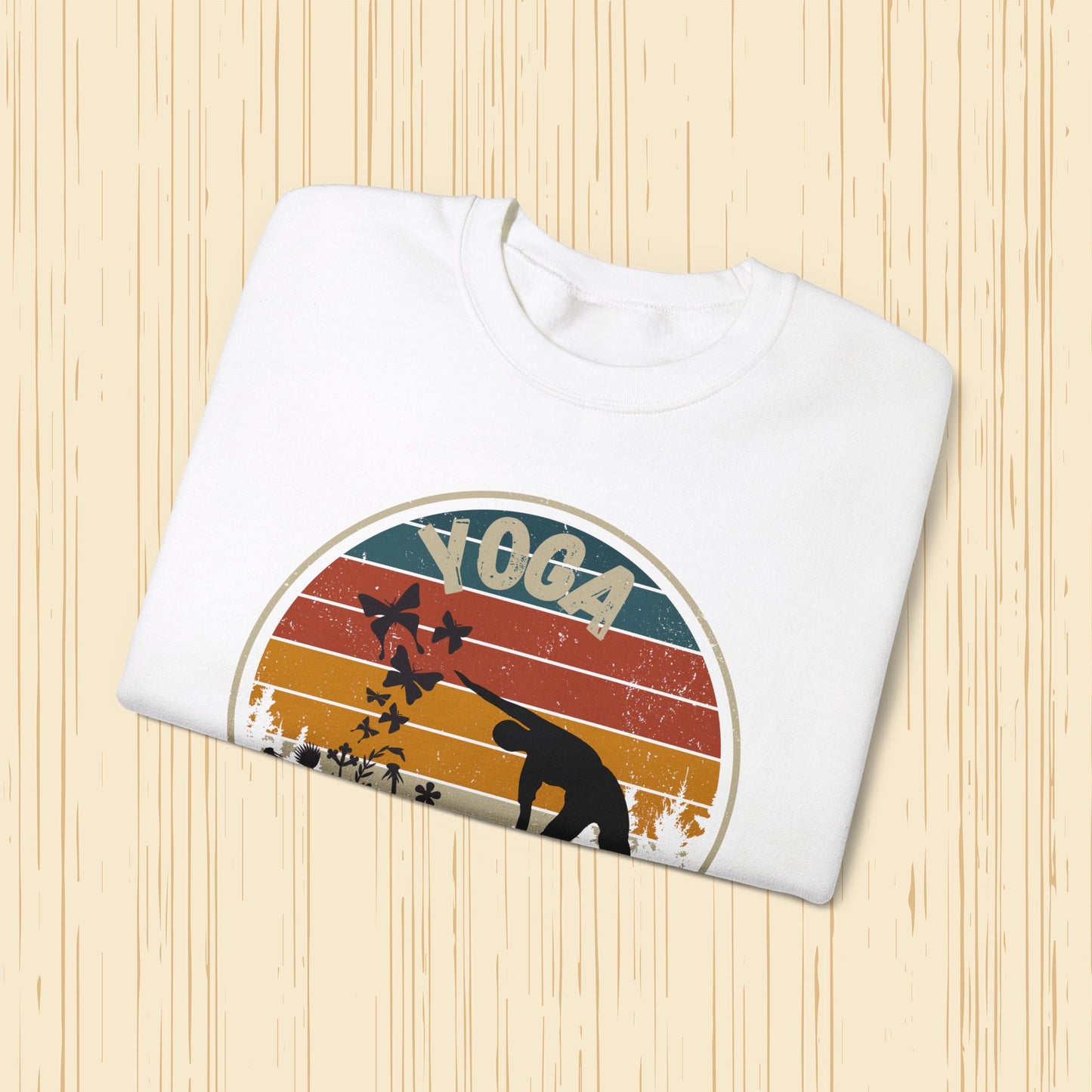 Yoga Makes Me happy Yoga unisex heavy blend crewneck sweatshirt,Yoga workout Sweatshirt,Yoga lovers Sweatshirt, Yoga Instructor Gift, Gym Sweatshirt, Gift For Yoga lovers, Gift For Yogi.