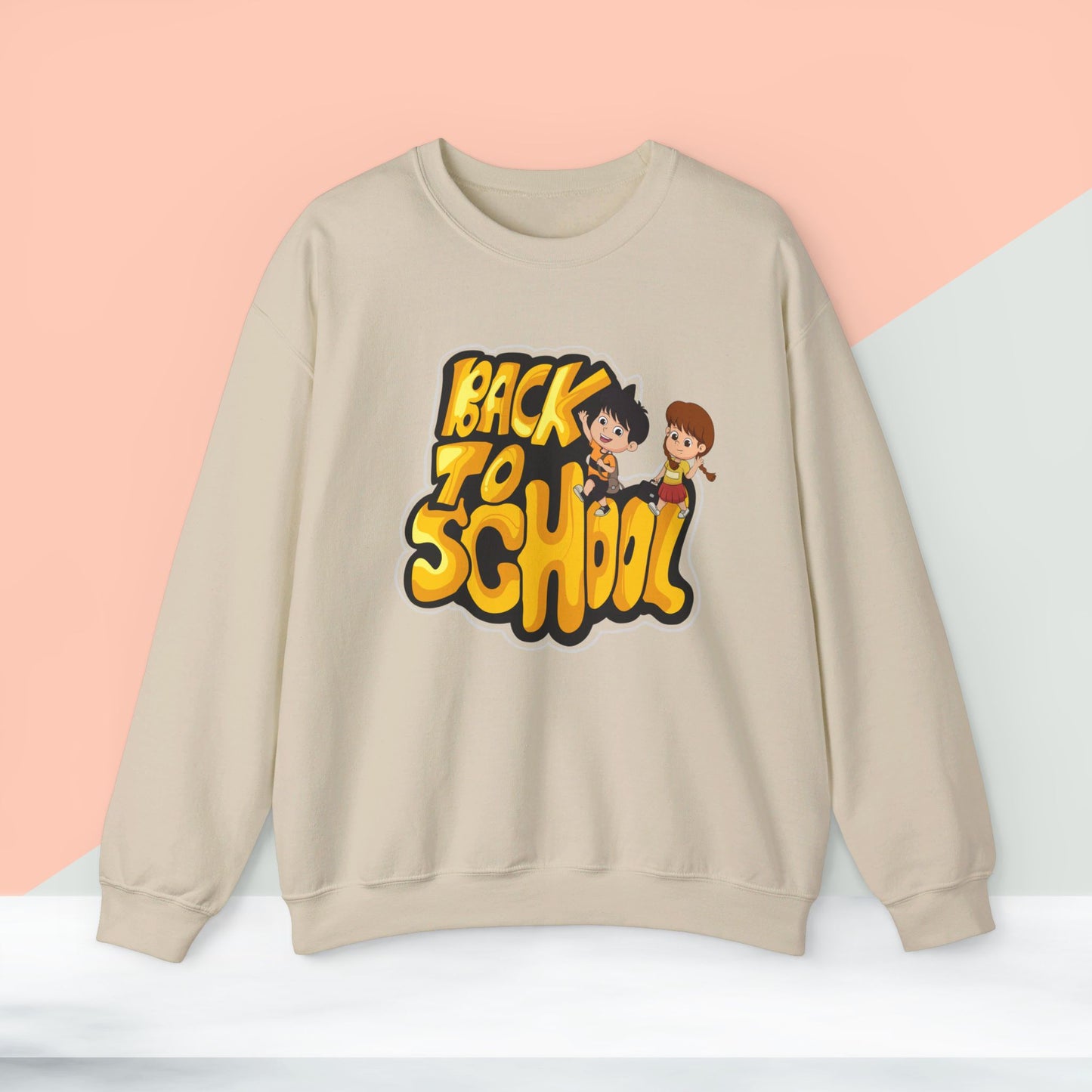 Back To school unisex heavy blend crewneck sweatshirt, We Love Teachers Sweatshirt,Teacher Back To school Sweatshirt. First Day Vibes Sweatshirt.