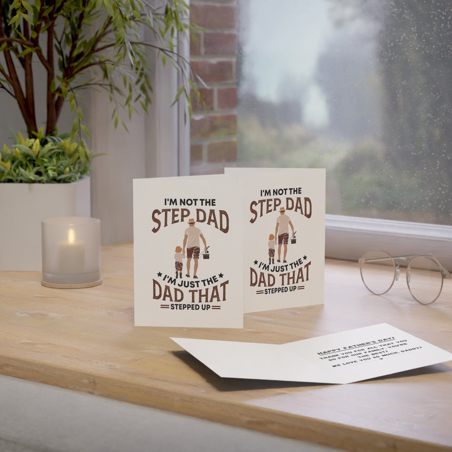 Happy Father's Day Greeting Cards (1, 10, 30, and 50pcs)