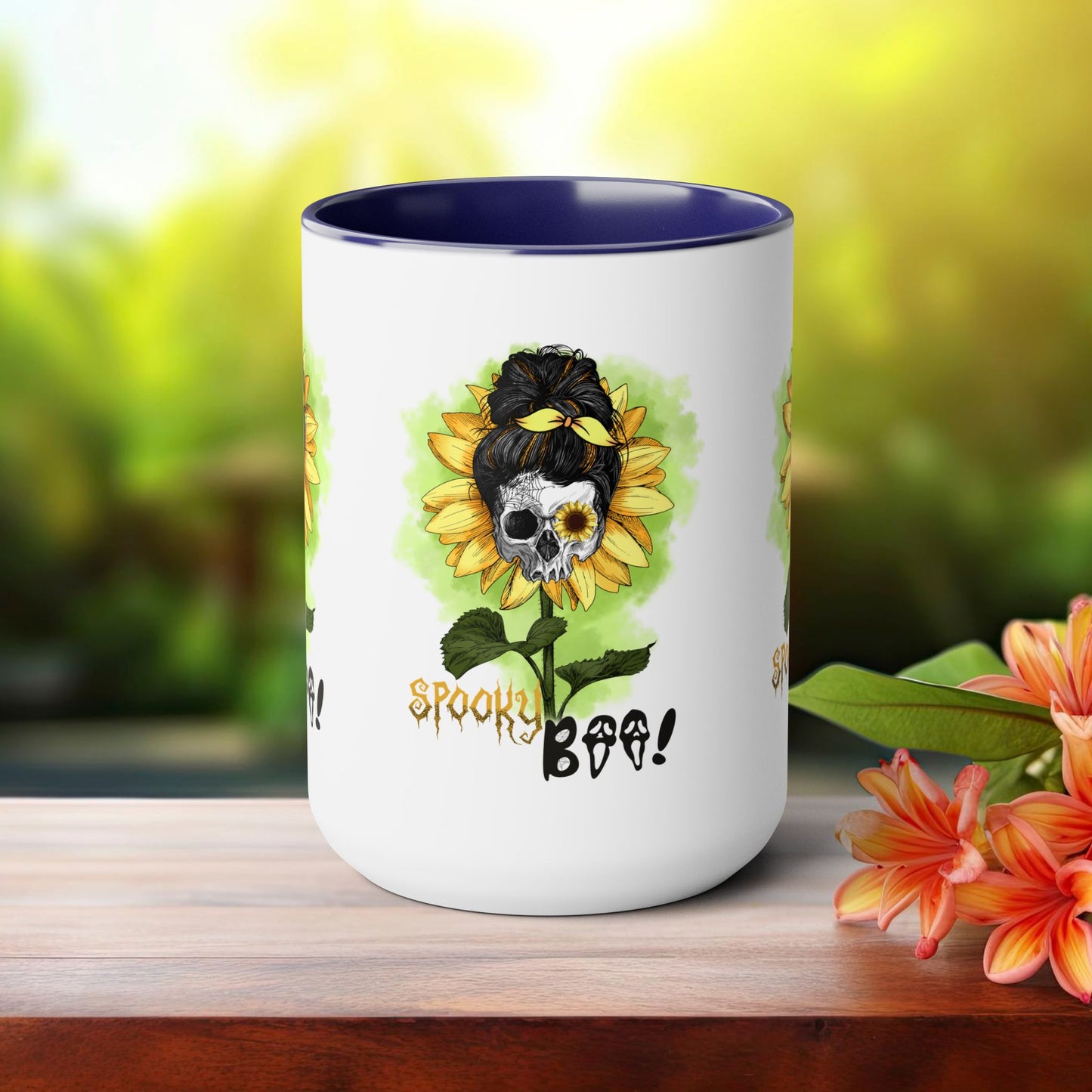Spooky Boo Halloween Coffee Mug, Let's Go Halloween Coffee Mug, Trick or Treat Halloween Coffee Mug, Cute Ghost Coffee Mug, Spooky Season Halloween Coffee Mug.