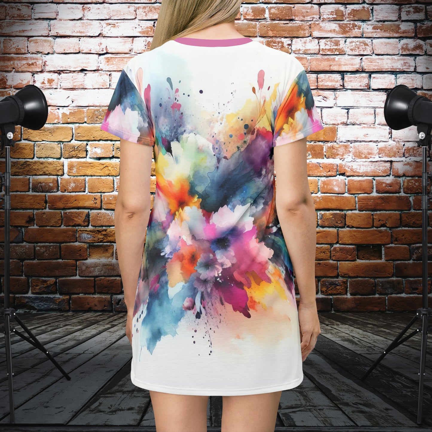 T-Shirt Dress (AOP)