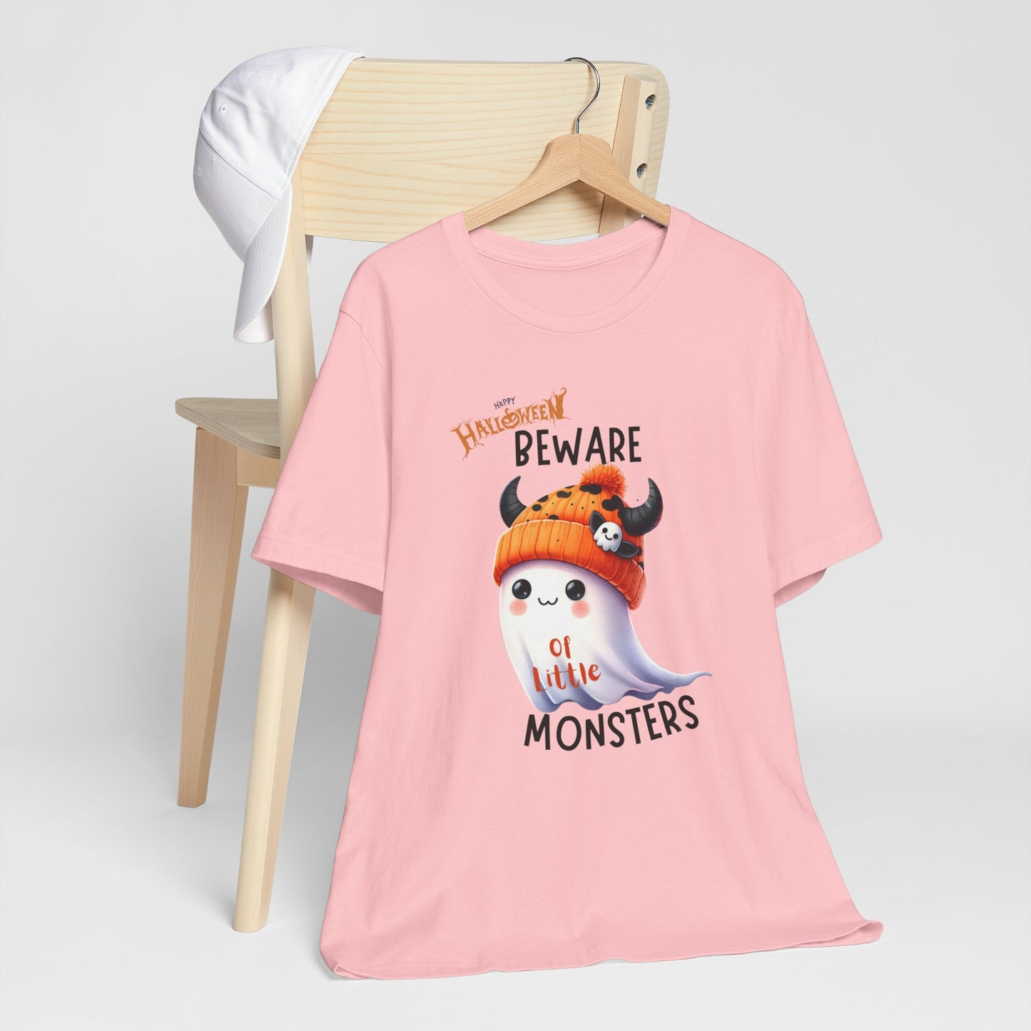 Beware Of Little Monsters T-shirt, Happy Halloween Skeleton T-shirt, Happy Halloween T-shirt, Trick Or Treat T-shirt, Halloween T-shirt, Cool Halloween T-shirt, Spooky T-shirt,