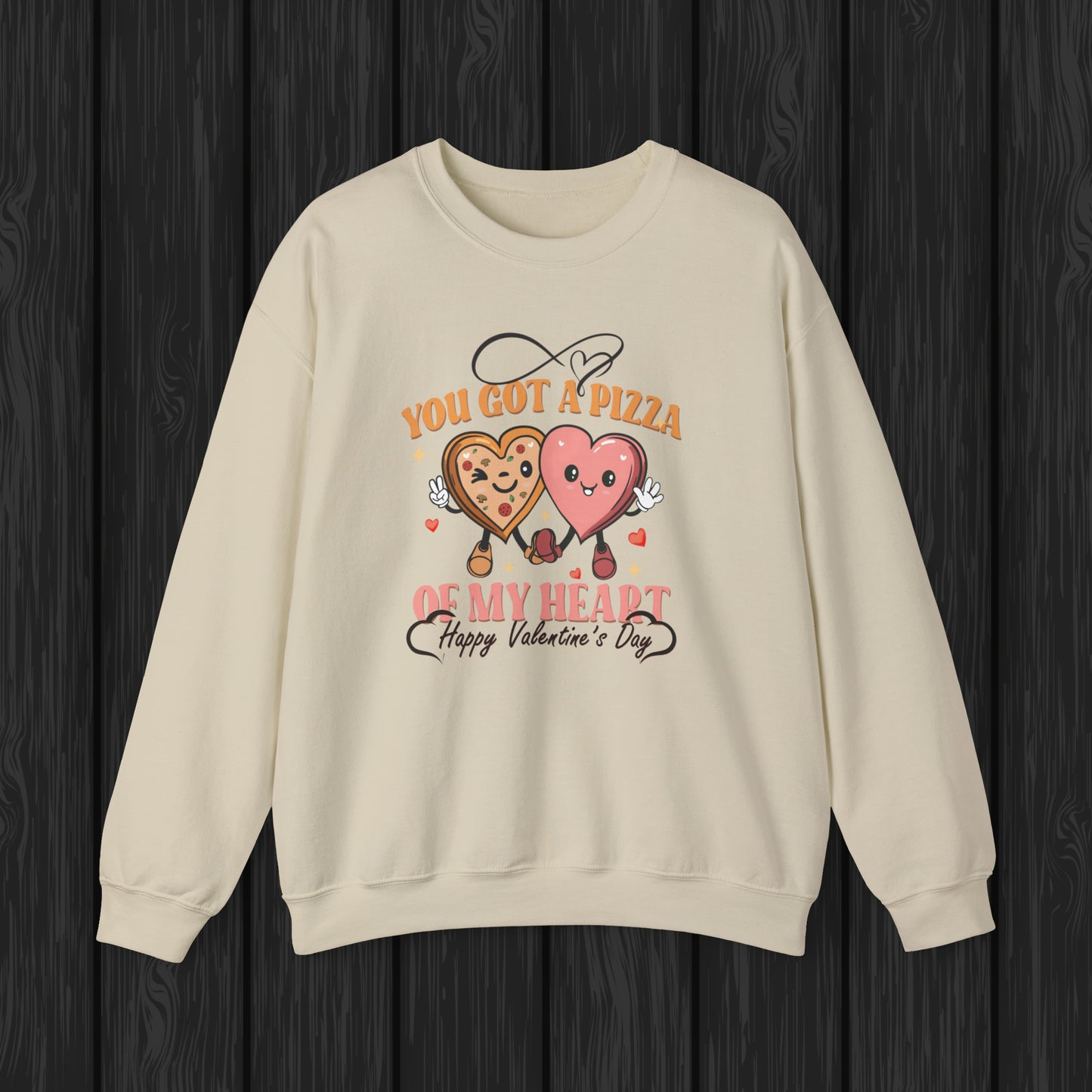 Happy valentines day Unisex Heavy Blend™ Crewneck Sweatshirt