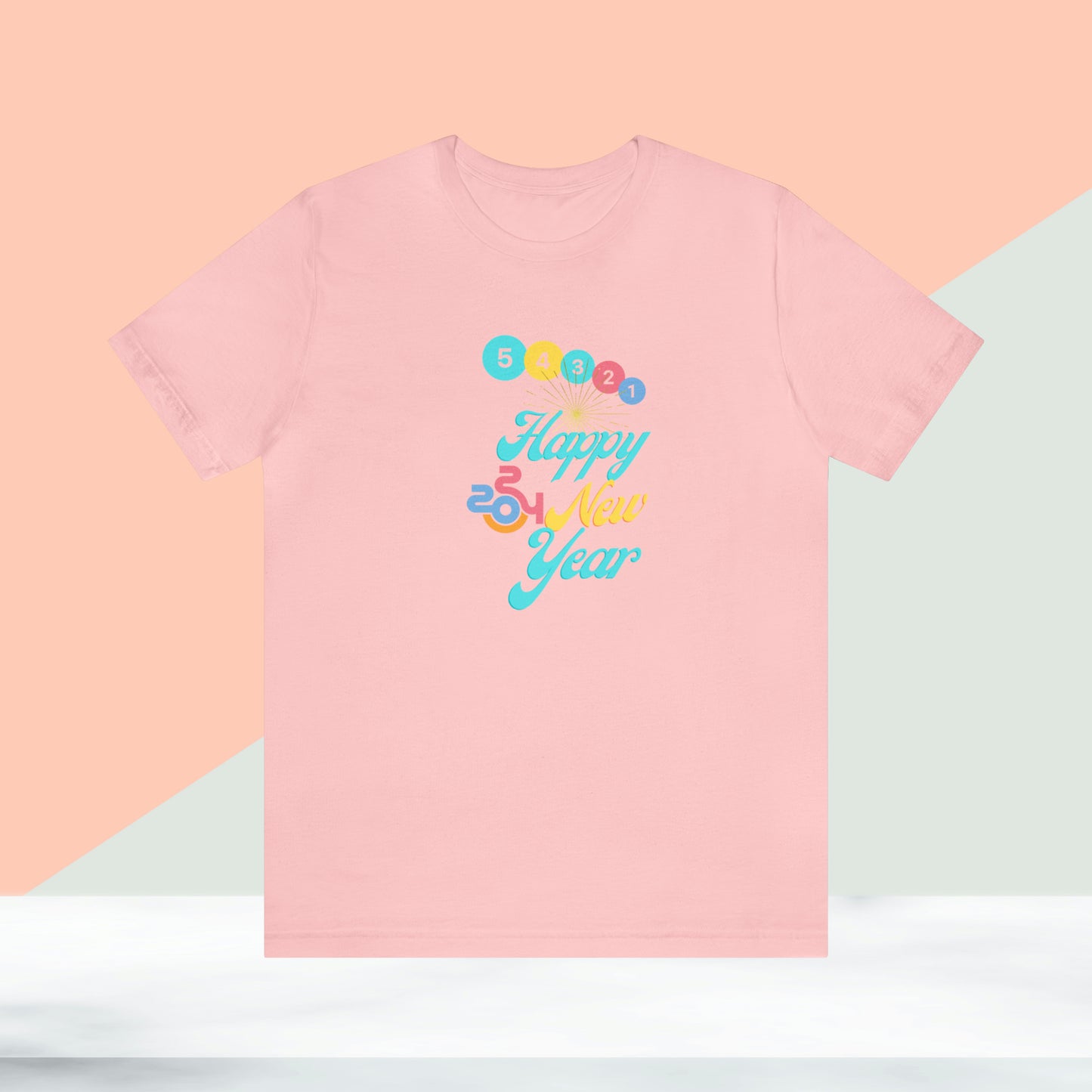 Happy New Year Unisex Jersey Short Sleeve Tee