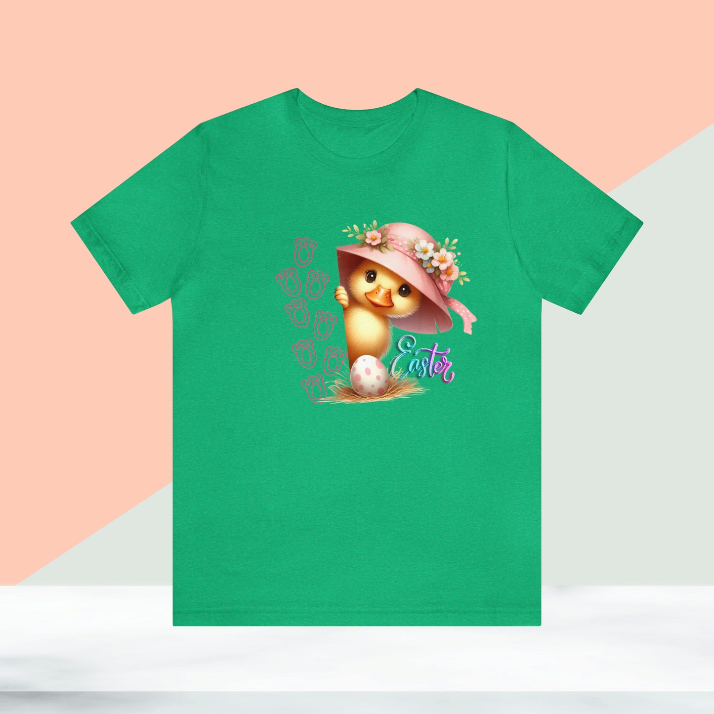 Happy Easter Unisex Jersey Short Sleeve Tee