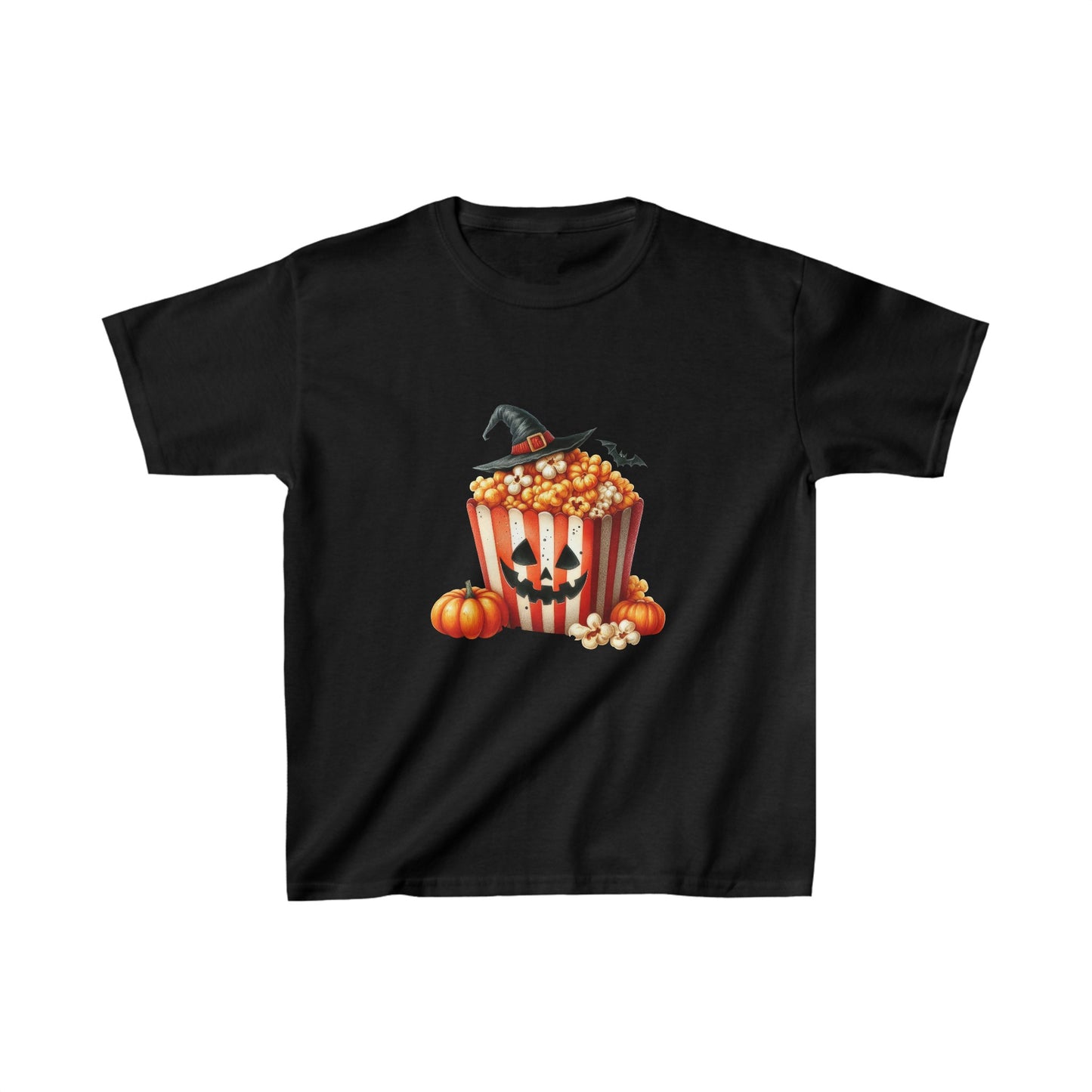 Happy Halloween Kids Shirt, Spooky Halloween Kids Heavy Cotton™ Tee, Spooky Season Kids Shirt, Spooky Vibes Shirt, Trick Or Treat Cotton T-Shirt.