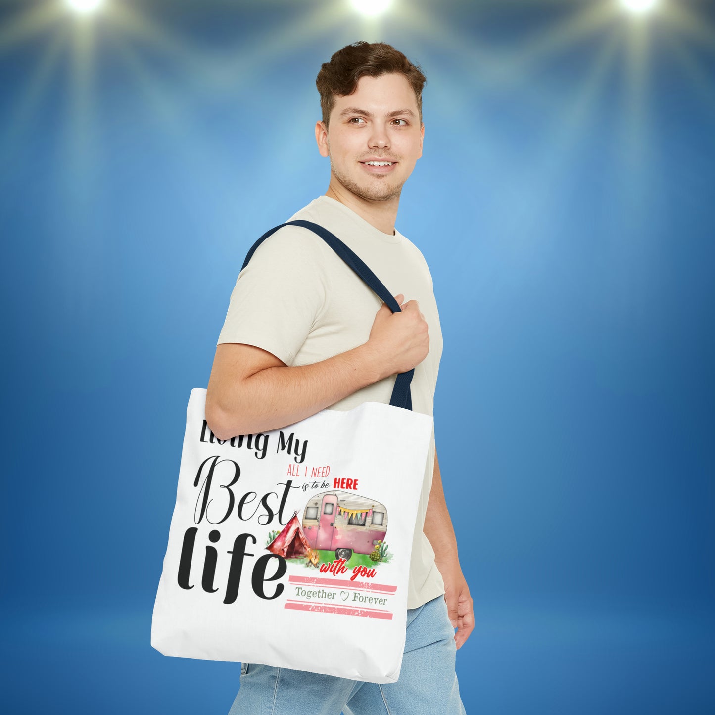 Happy Valentines Day Tote Bag