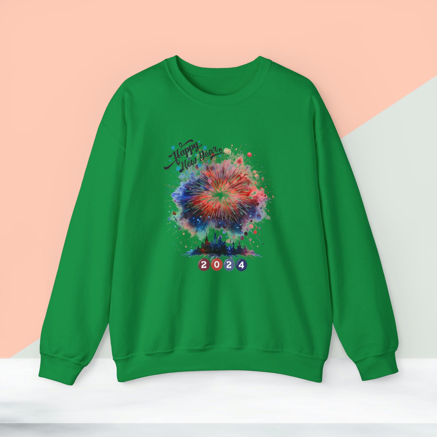 Happy New Year Unisex Heavy Blend™ Crewneck Sweatshirt
