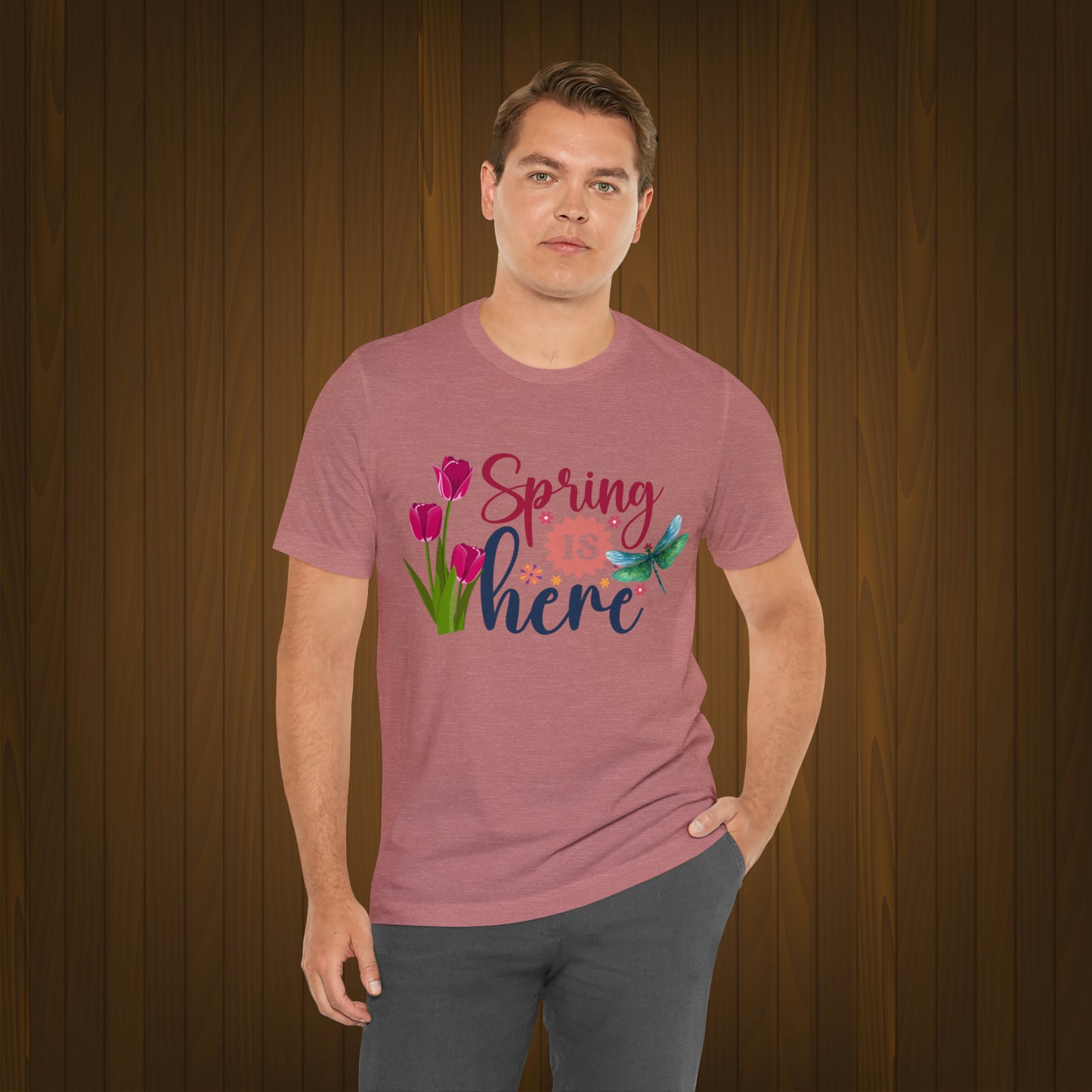 Spring Is Herel Unisex T-shirt, Spring Trendy Shirt.