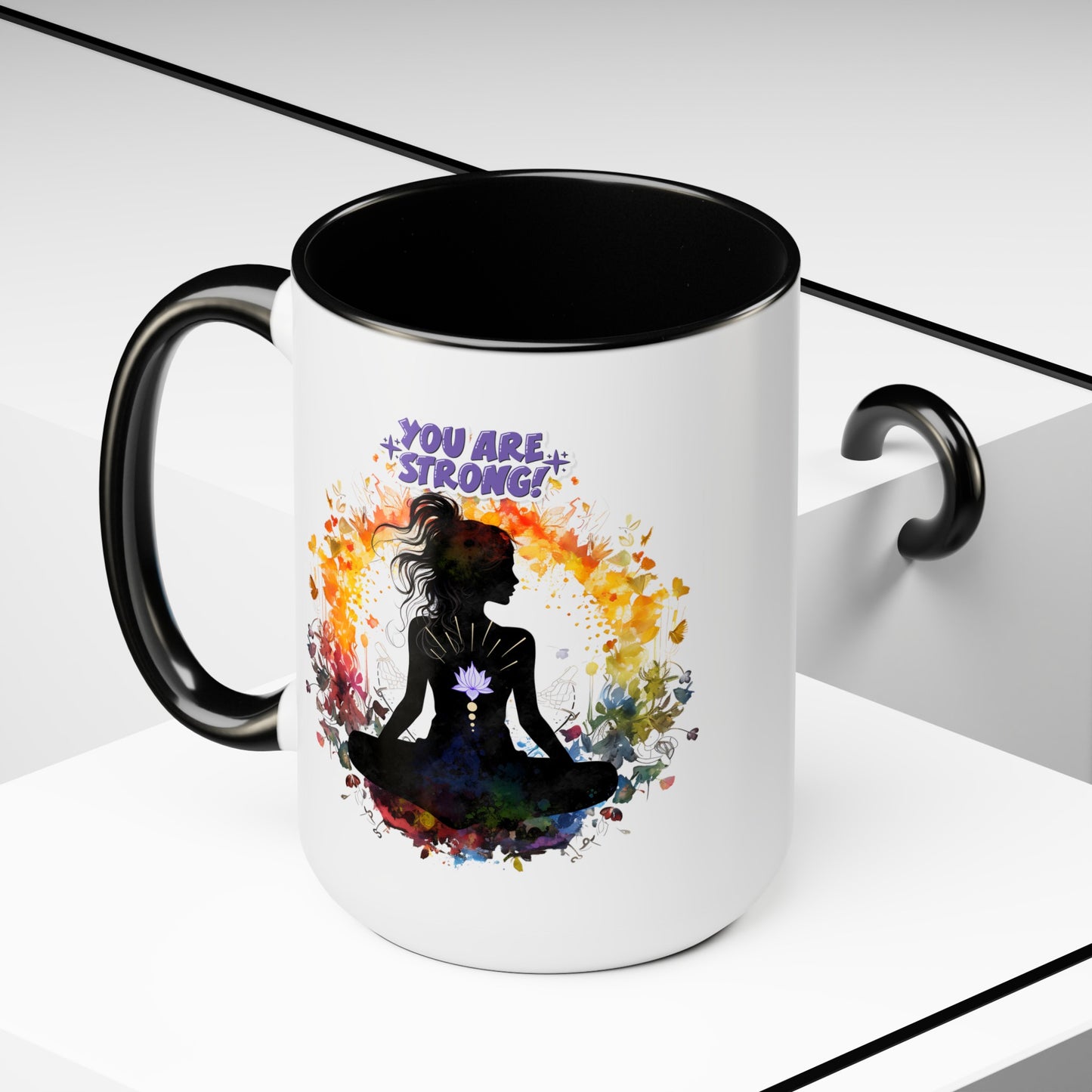 You Are strong Yoga Coffee Mug, Cute Yoga Coffee Mug, Yoga lovers Coffee Mug, Yoga Instructor Gift, Gift For Yoga lover, Gift For Yogi.