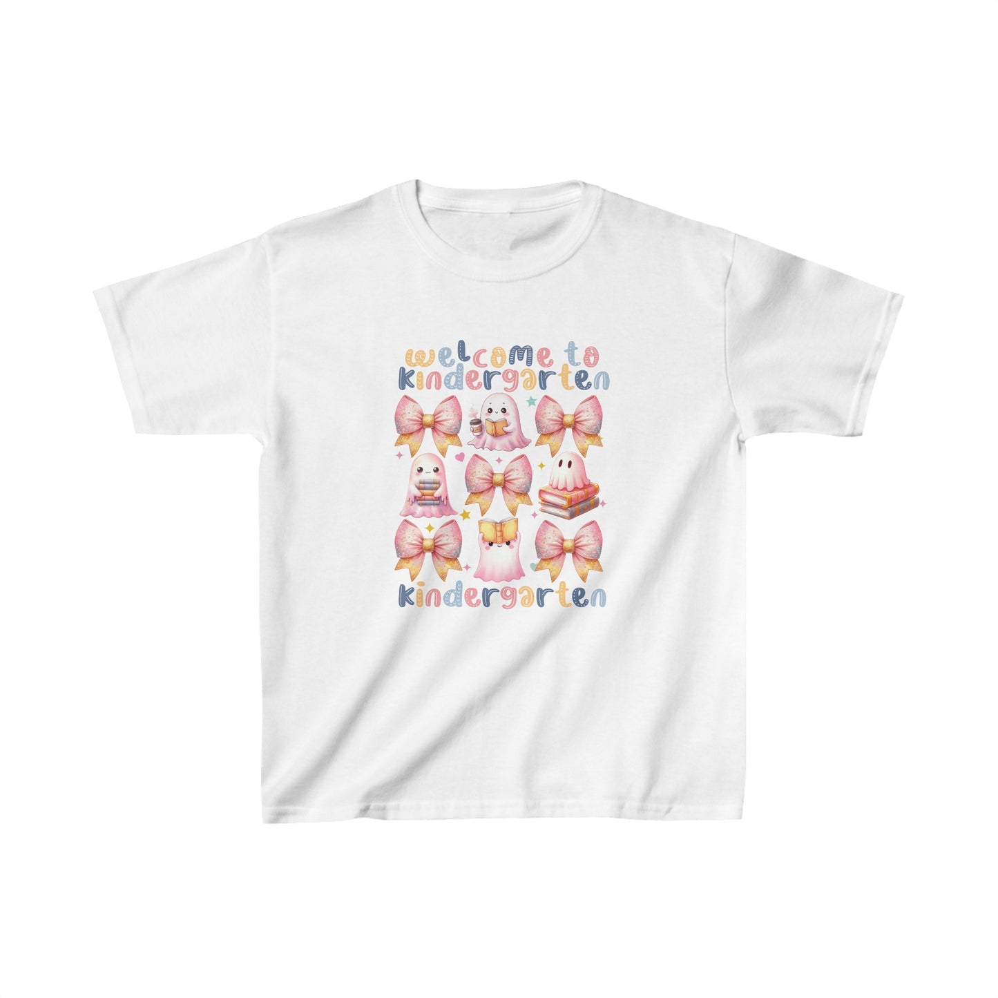 Welcome To Kindergarten Kids Shirt, Back To School Kids Heavy Cotton™ Tee, Back to school Kids Shirt, 1st Day Of School Shirt, Back To School Cotton T-Shirt.