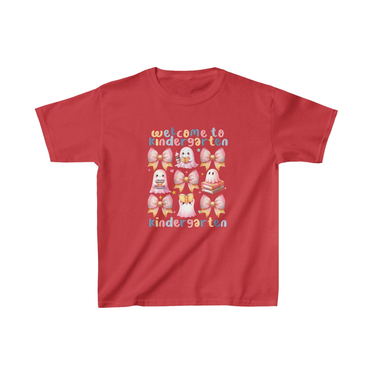Welcome To Kindergarten Kids Shirt, Back To School Kids Heavy Cotton™ Tee, Back to school Kids Shirt, 1st Day Of School Shirt, Back To School Cotton T-Shirt.