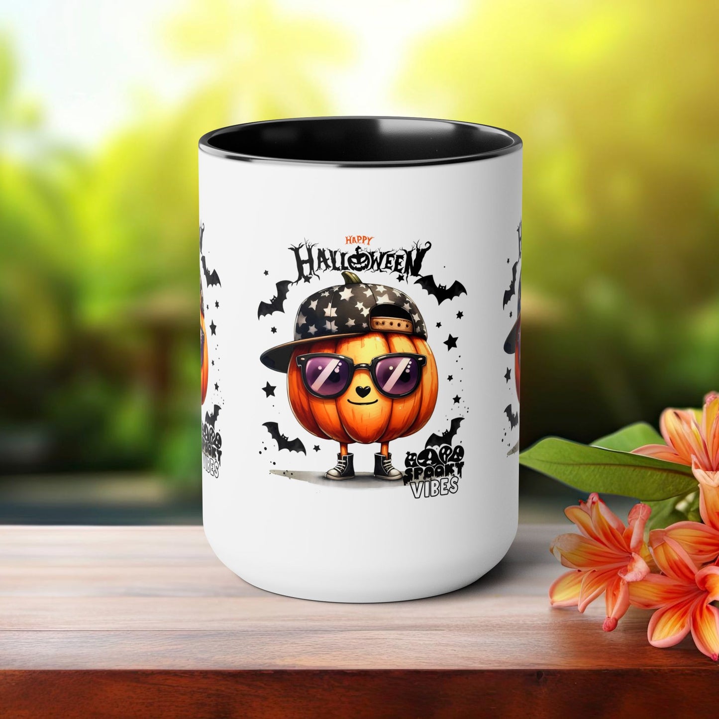 Happy Halloween Coffee Mug, Let's Go Halloween Coffee Mug, Trick or Treat Halloween Coffee Mug, Cute Skeleton Coffee Mug, Spooky Season Halloween Coffee Mug.