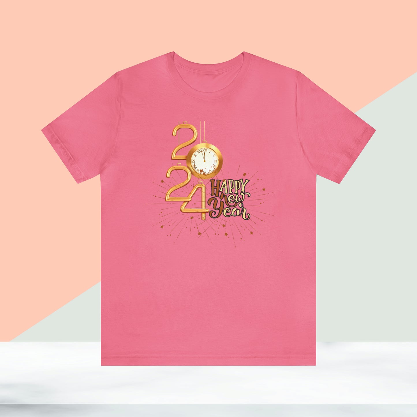 Happy New Year Unisex Jersey Short Sleeve Tee