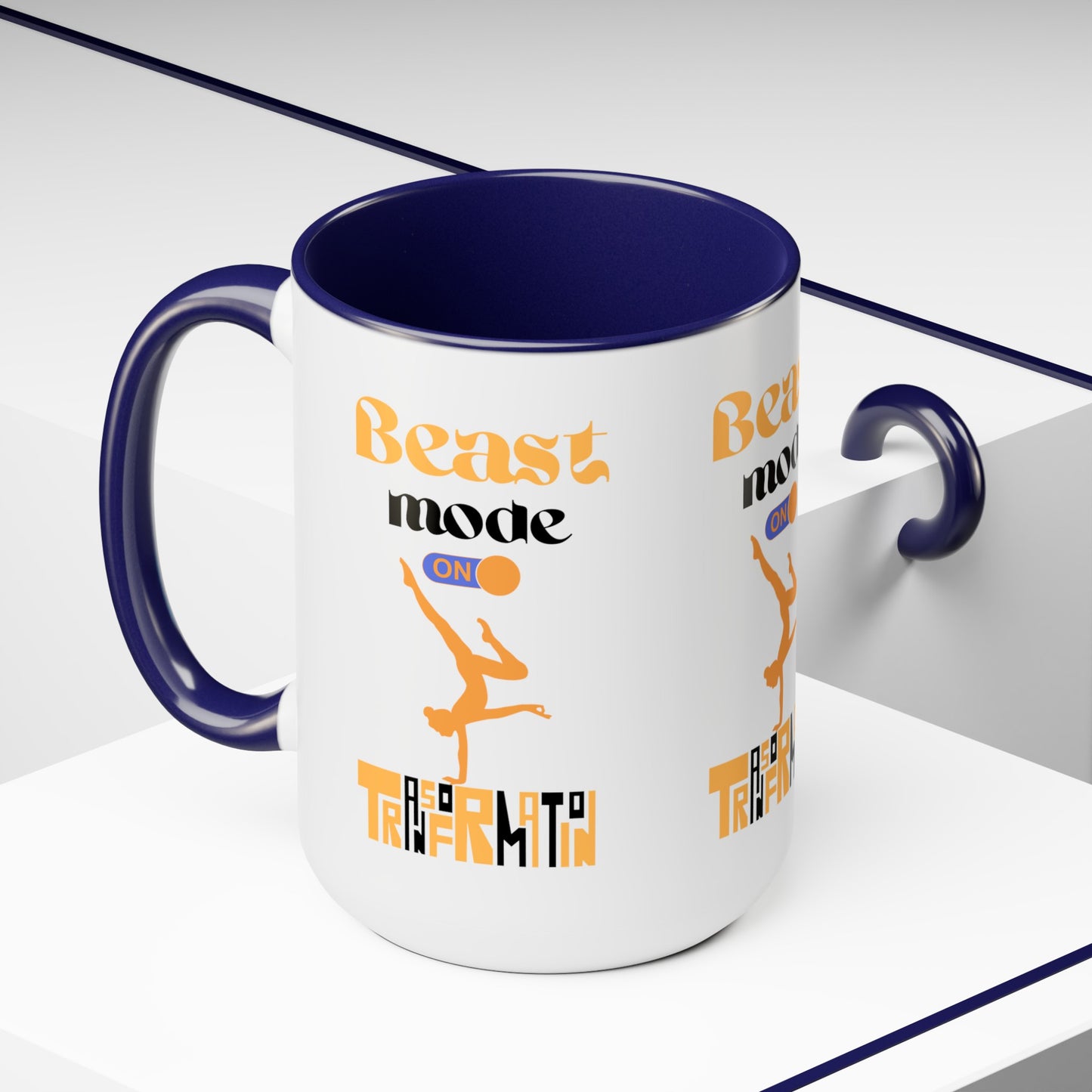 Beast Mode On Yoga Coffee Mug, Cute Yoga Coffee Mug, Yoga lovers Coffee Mug, Yoga Instructor Gift, Gift For Yoga lover, Gift For Yogi.