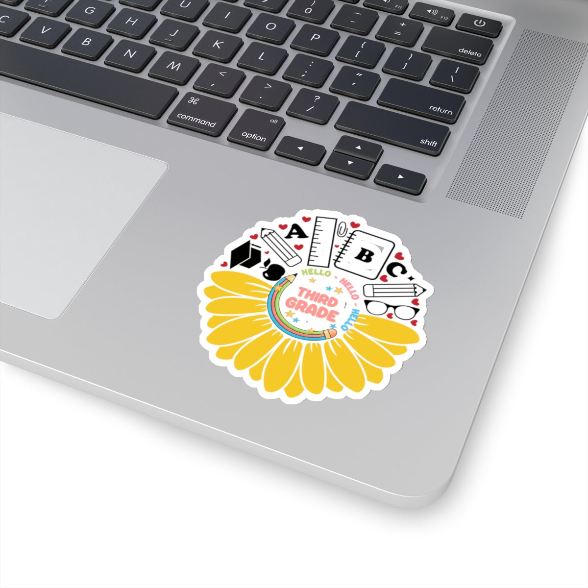 Back To School Kiss-Cut Stickers, First Grade Squad Kiss-Cut Stickers, Gift for First graders, Ready for School, Back to Learning.