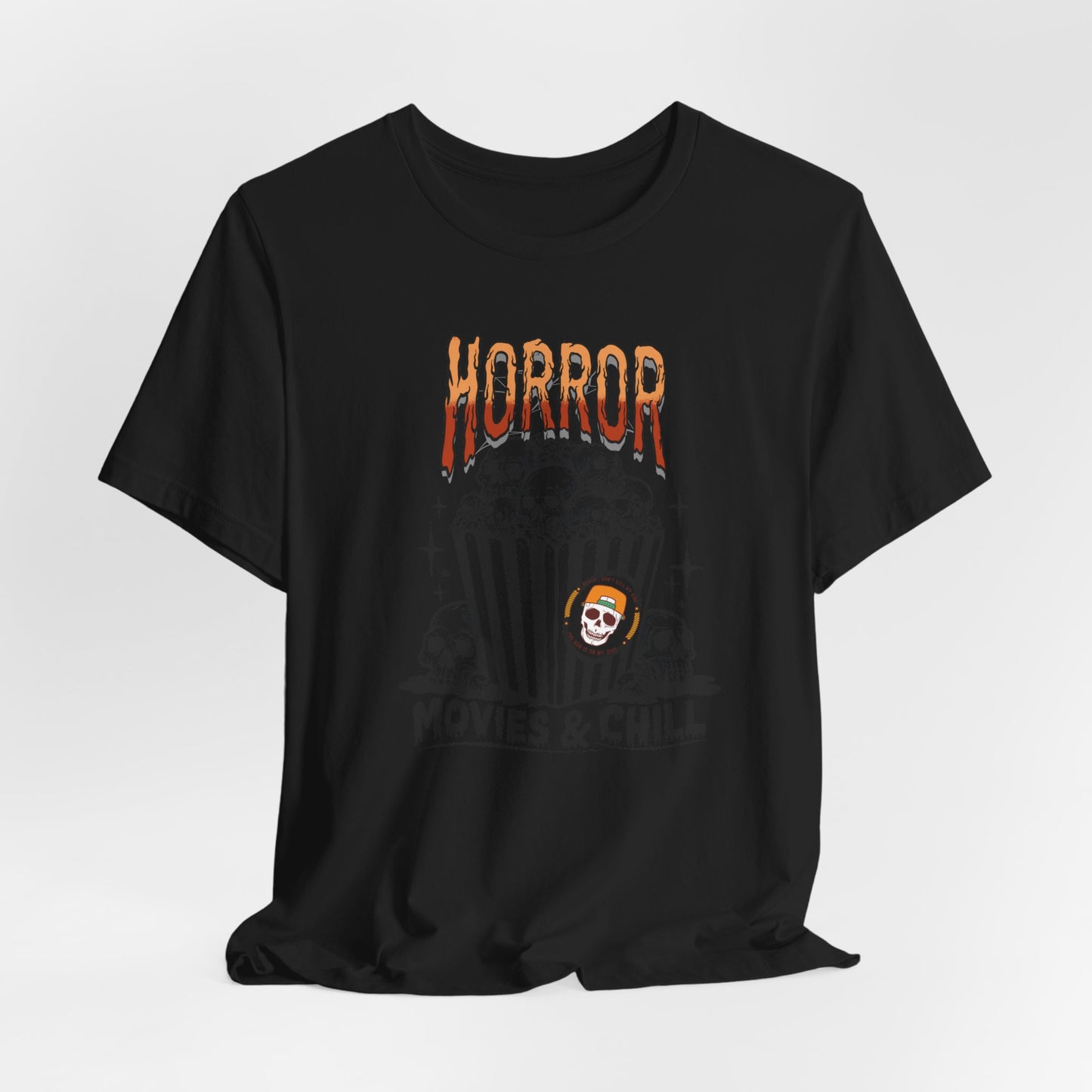 Horror Movies & Chill T-shirt, Happy Halloween T-shirt, Trick Or Treat T-shirt, Halloween T-shirt, Cool Halloween T-shirt, Spooky T-shirt,