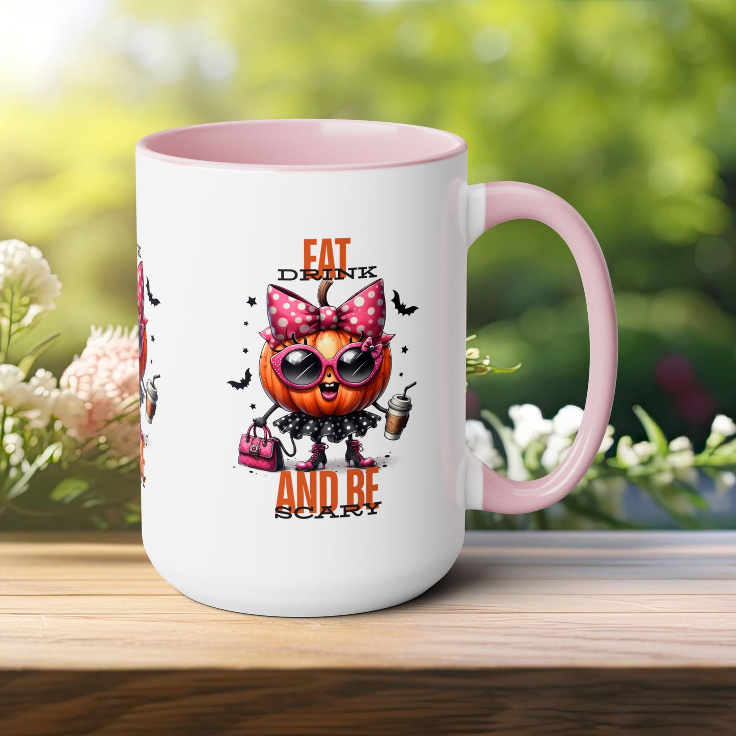 Eat Drink And Be Scary Halloween Coffee Mug, Let's Go Halloween Coffee Mug, Trick or Treat Halloween Coffee Mug, Cute Skeleton Coffee Mug, Spooky Season Halloween Coffee Mug.