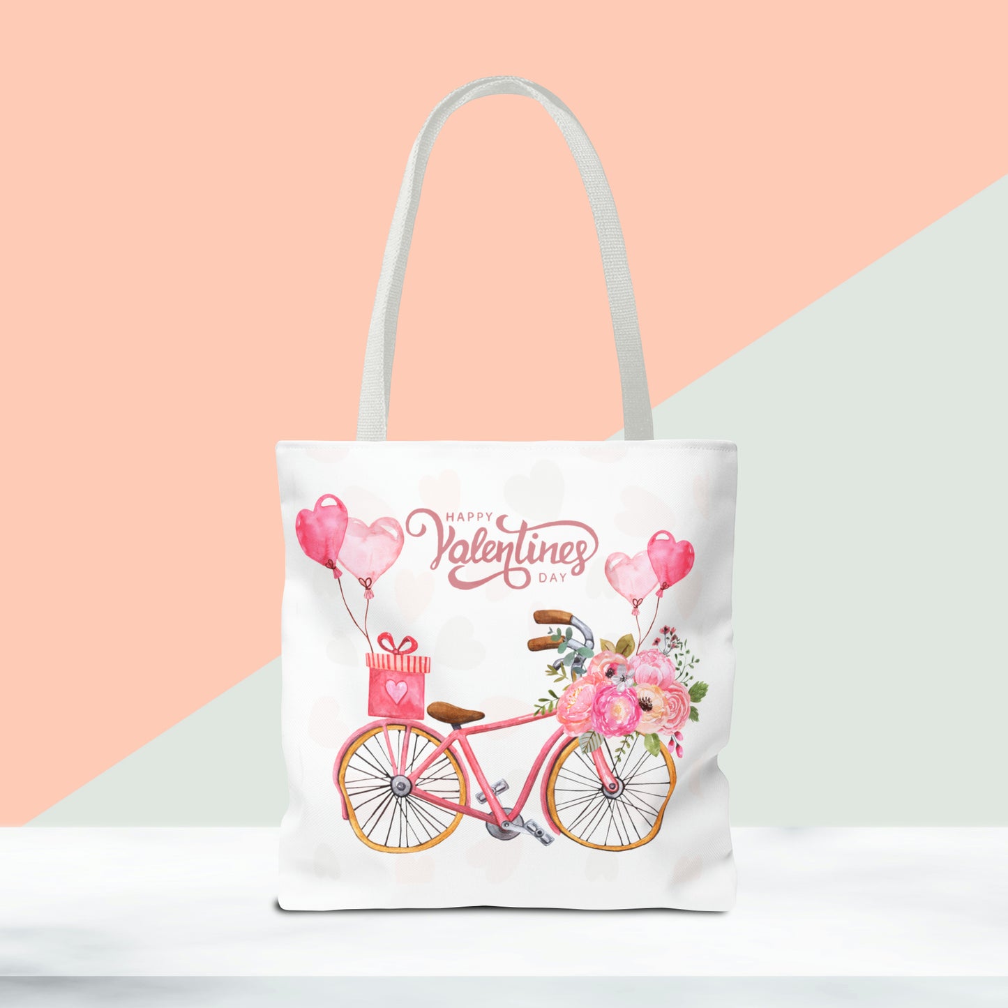 Happy Valentines Day Tote Bag