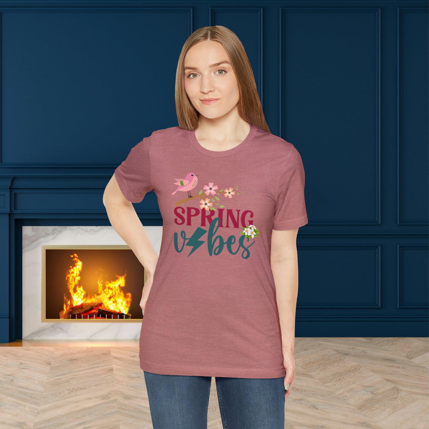 Spring Unisex T-shirt, Spring Vibes Trendy Shirt.