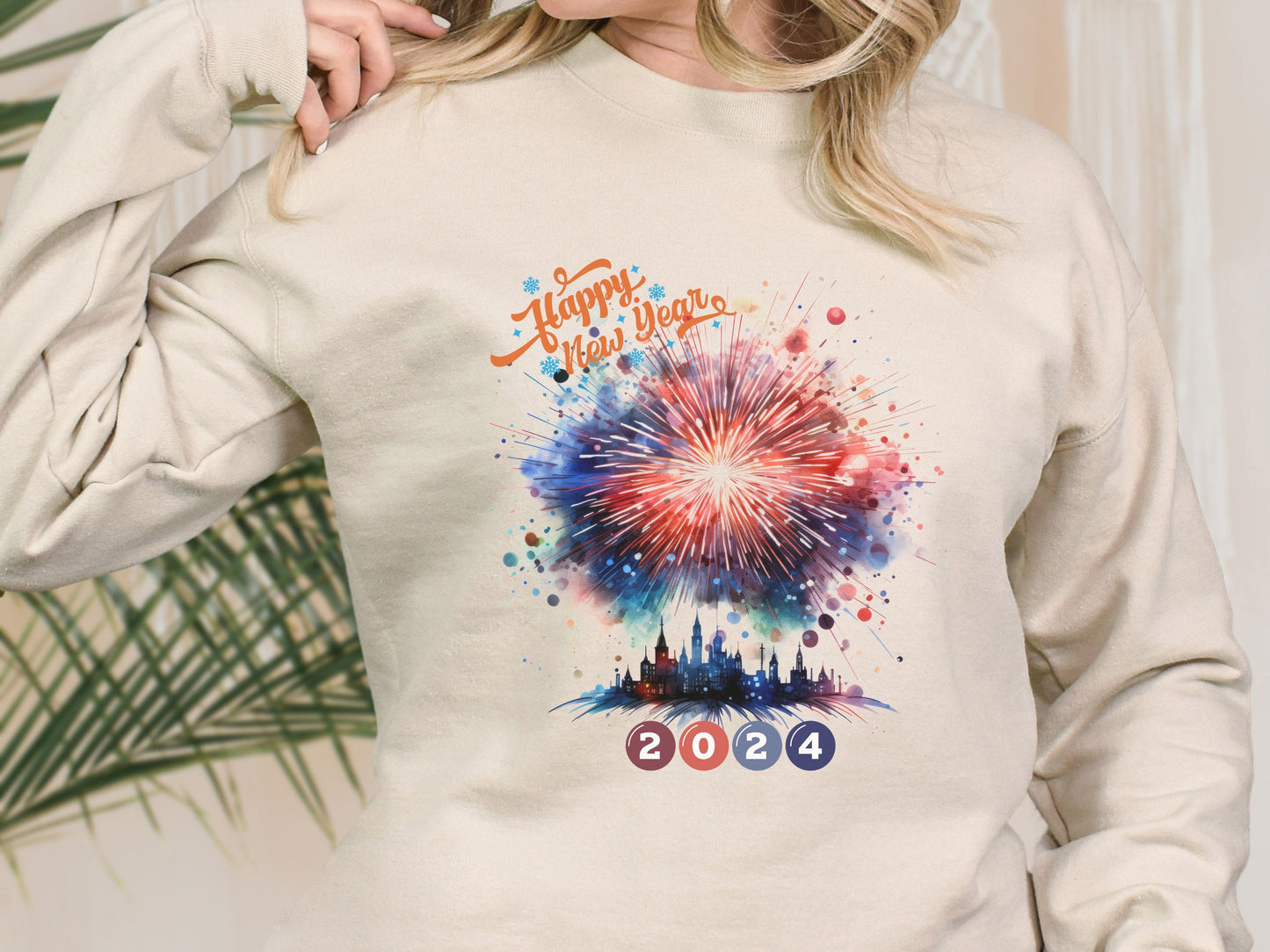 Happy New Year Unisex Heavy Blend™ Crewneck Sweatshirt