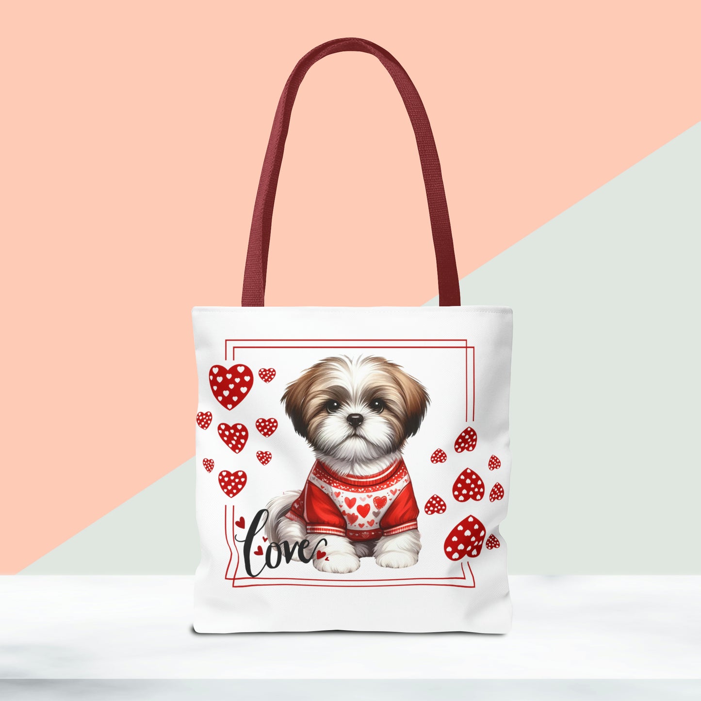 Happy Valentines Day Tote Bag