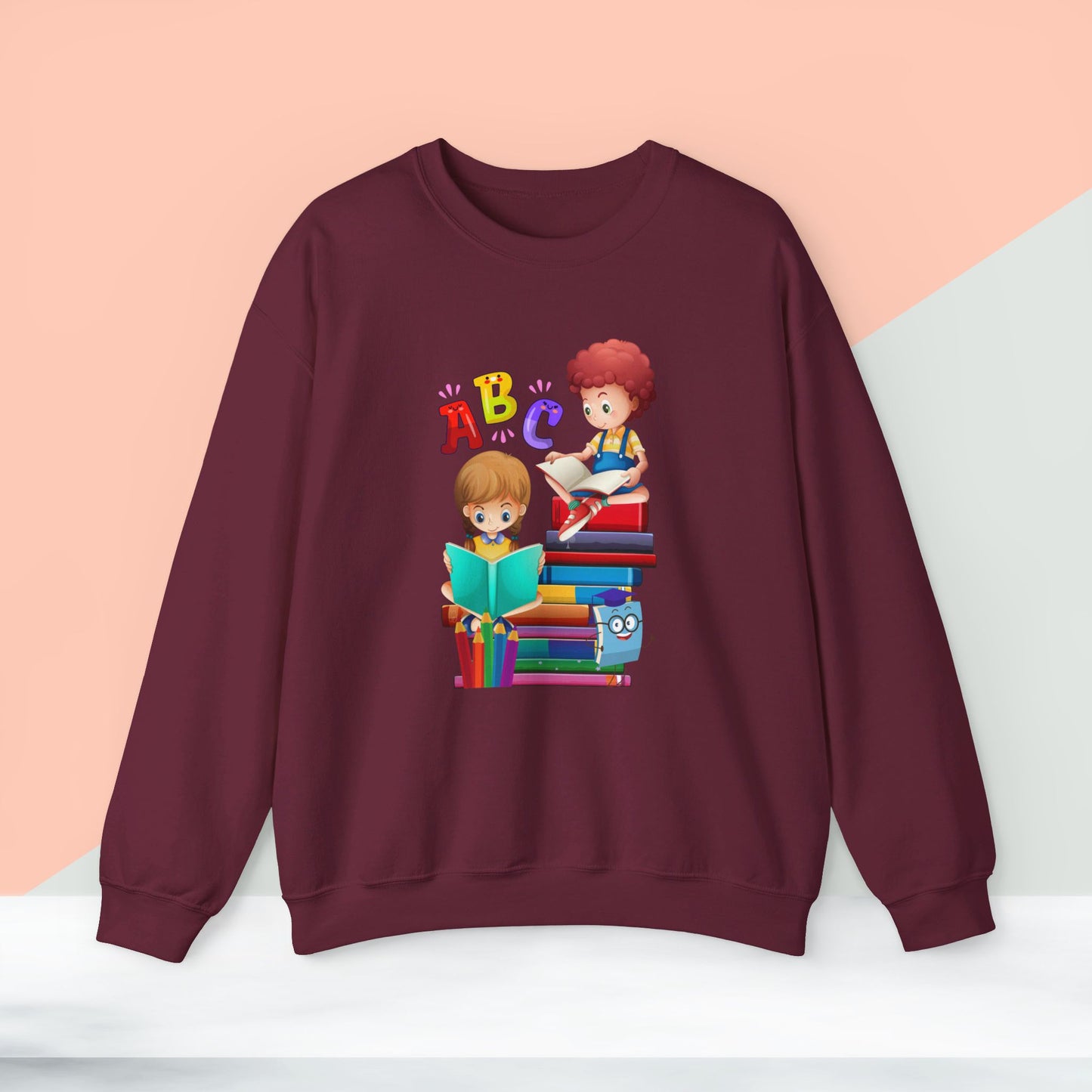 We Love Teachers Sweatshirt, Back To school unisex heavy blend crewneck sweatshirt, Teacher Back To school Sweatshirt. First Day Vibes Sweatshirt.