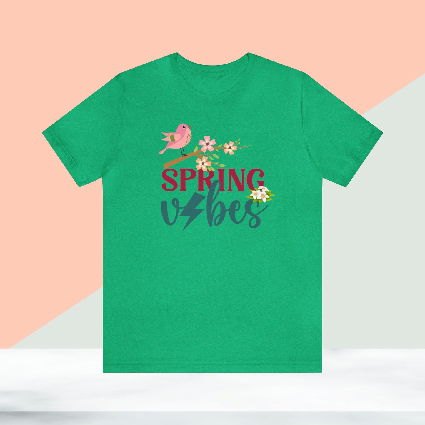 Spring Unisex T-shirt, Spring Vibes Trendy Shirt.