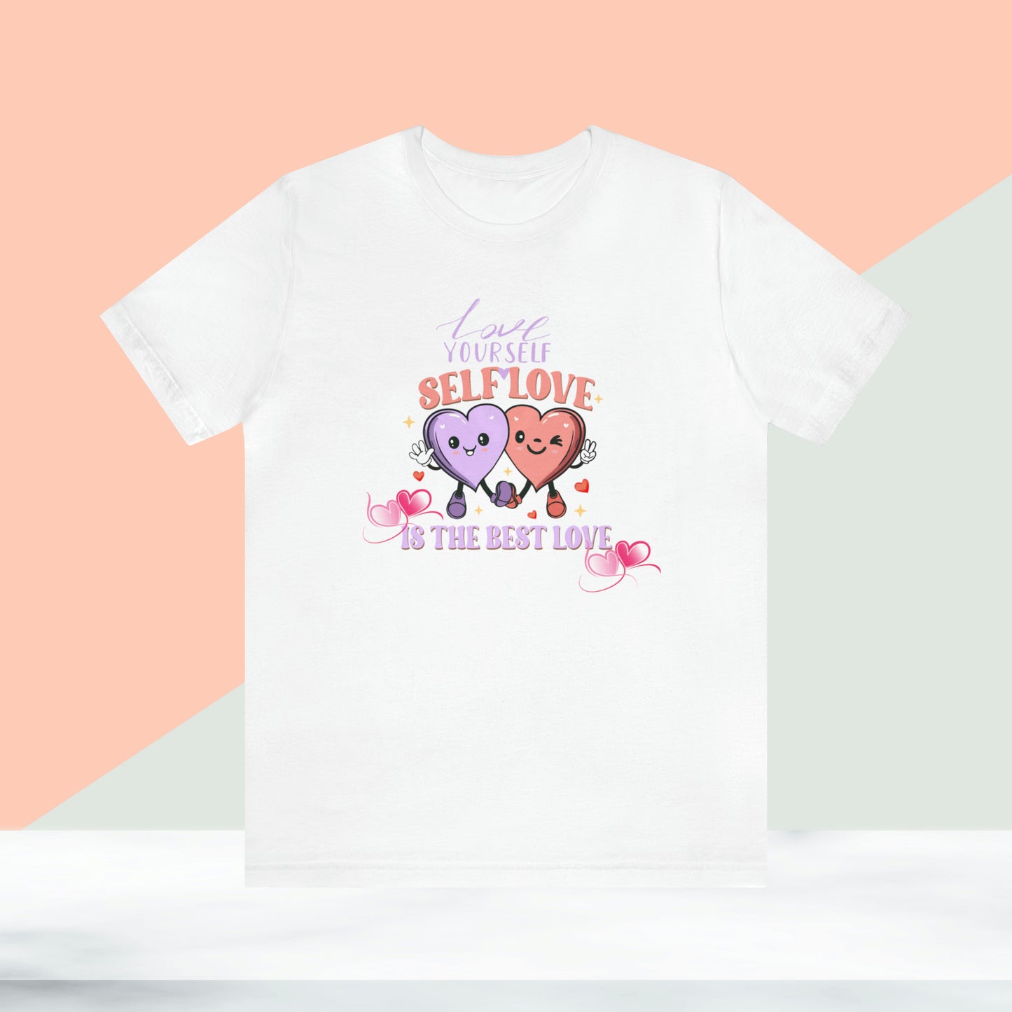 Happy valentines day Unisex Jersey Short Sleeve Tee
