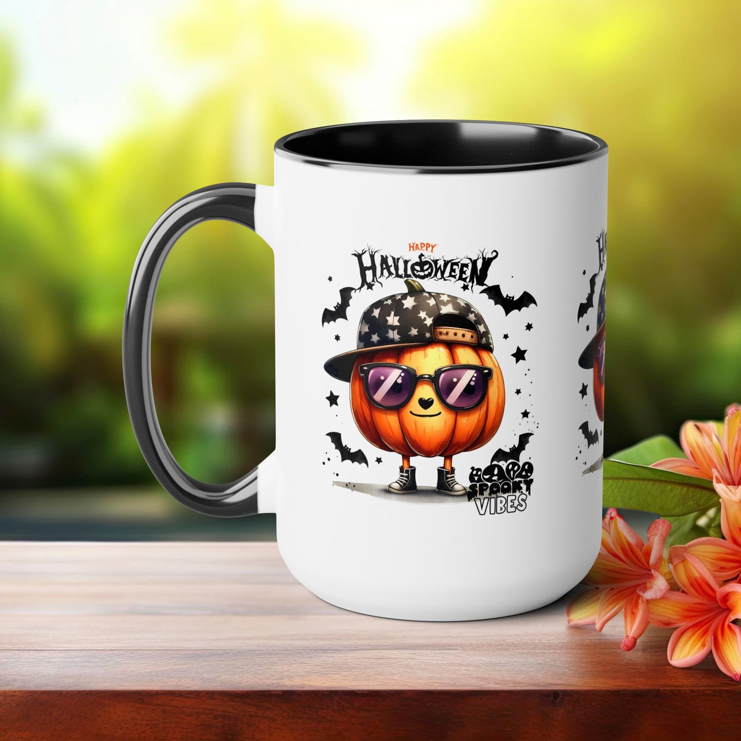 Happy Halloween Coffee Mug, Let's Go Halloween Coffee Mug, Trick or Treat Halloween Coffee Mug, Cute Skeleton Coffee Mug, Spooky Season Halloween Coffee Mug.