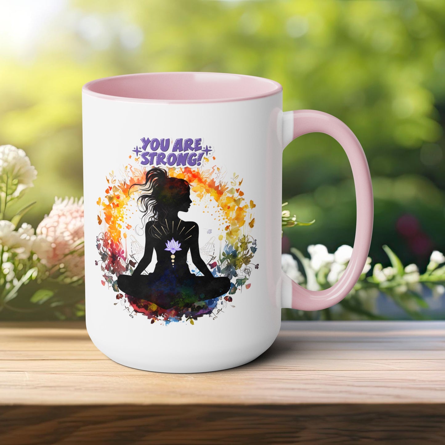 You Are strong Yoga Coffee Mug, Cute Yoga Coffee Mug, Yoga lovers Coffee Mug, Yoga Instructor Gift, Gift For Yoga lover, Gift For Yogi.