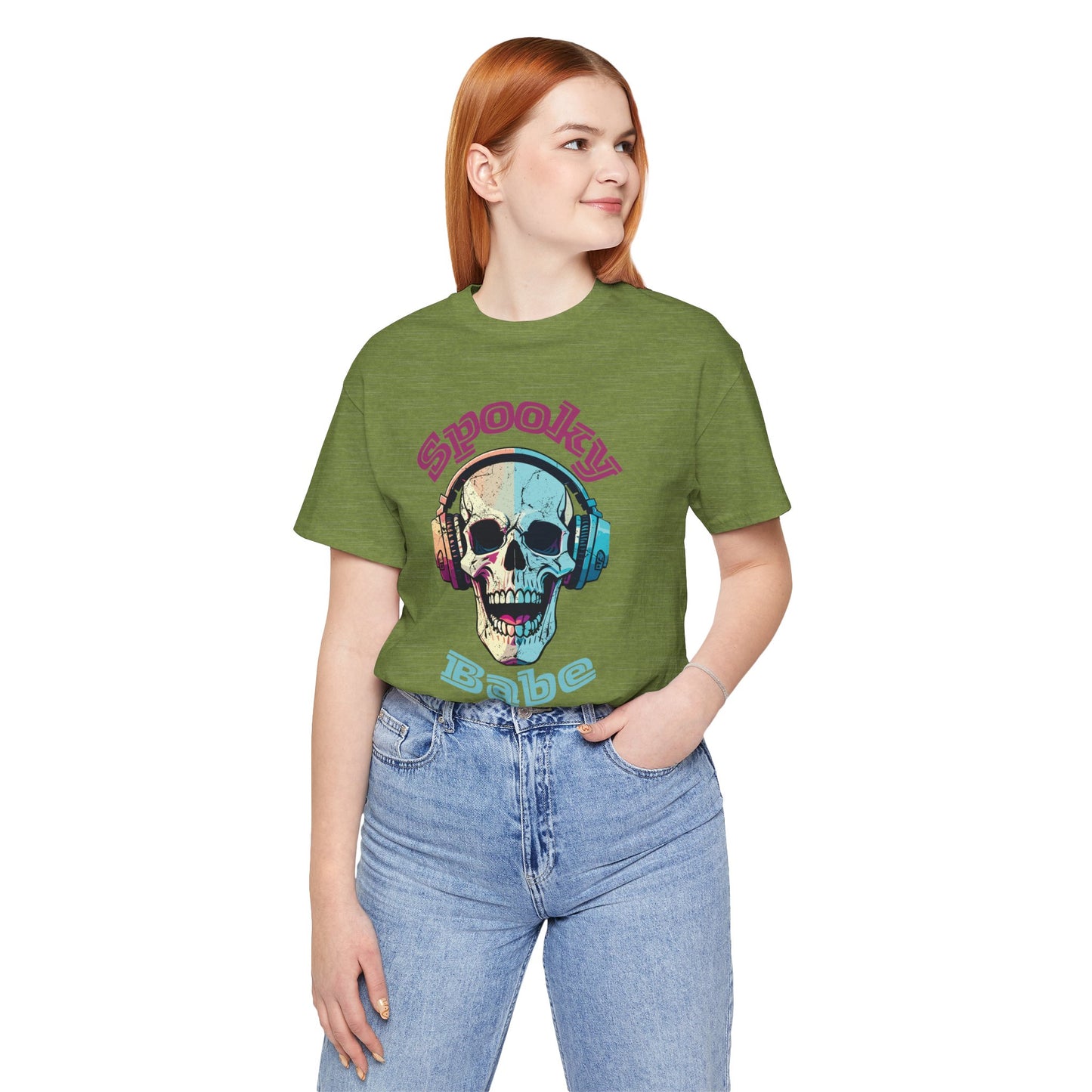 Spooky Babe Halloween T-shirt, Happy Halloween T-shirt, Trick Or Treat T-shirt, Halloween T-shirt, Cool Halloween T-shirt, Spooky T-shirt,